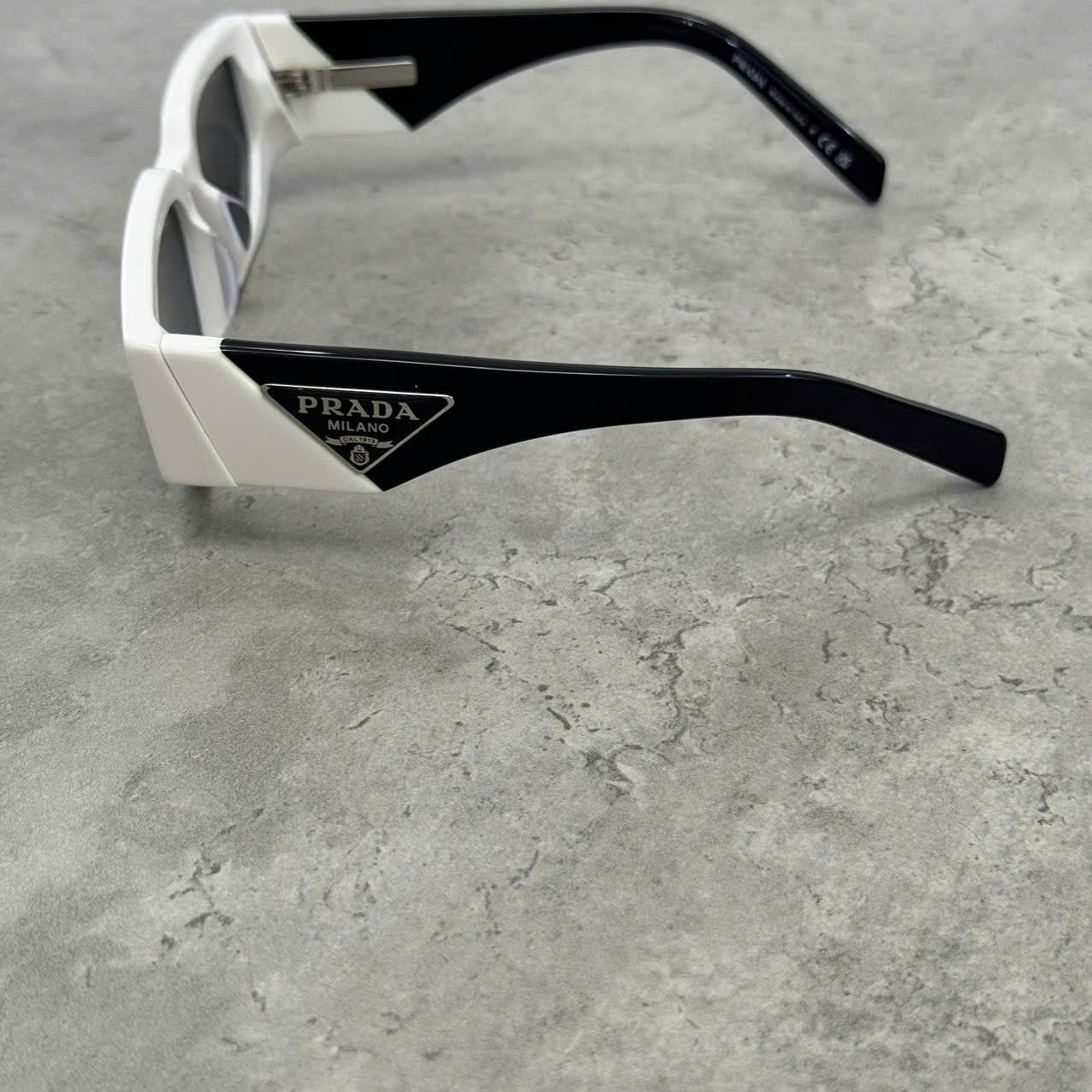 Prada PRADA 0PR 09ZSF TALC DARK GREY Size ONE SIZE - 4 Thumbnail