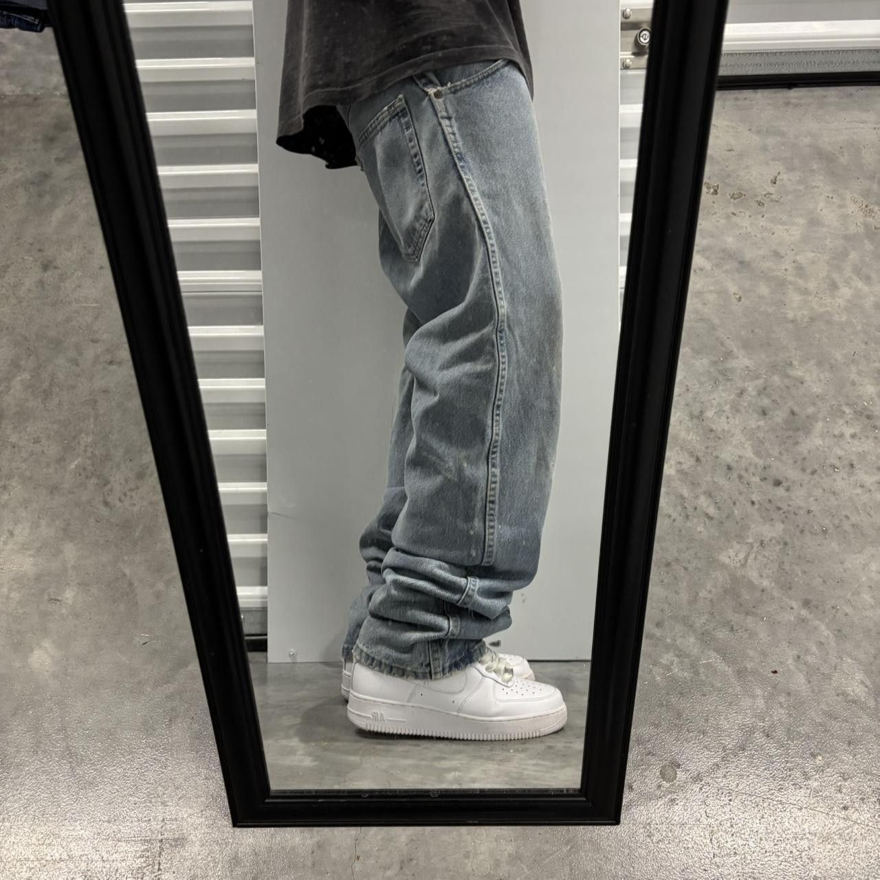 Japanese Brand × Vintage Crazy Vintage Y2K/2000s Light Wash Essential Denim Jeans! Size US 34 / EU 50 - 2 Thumbnail
