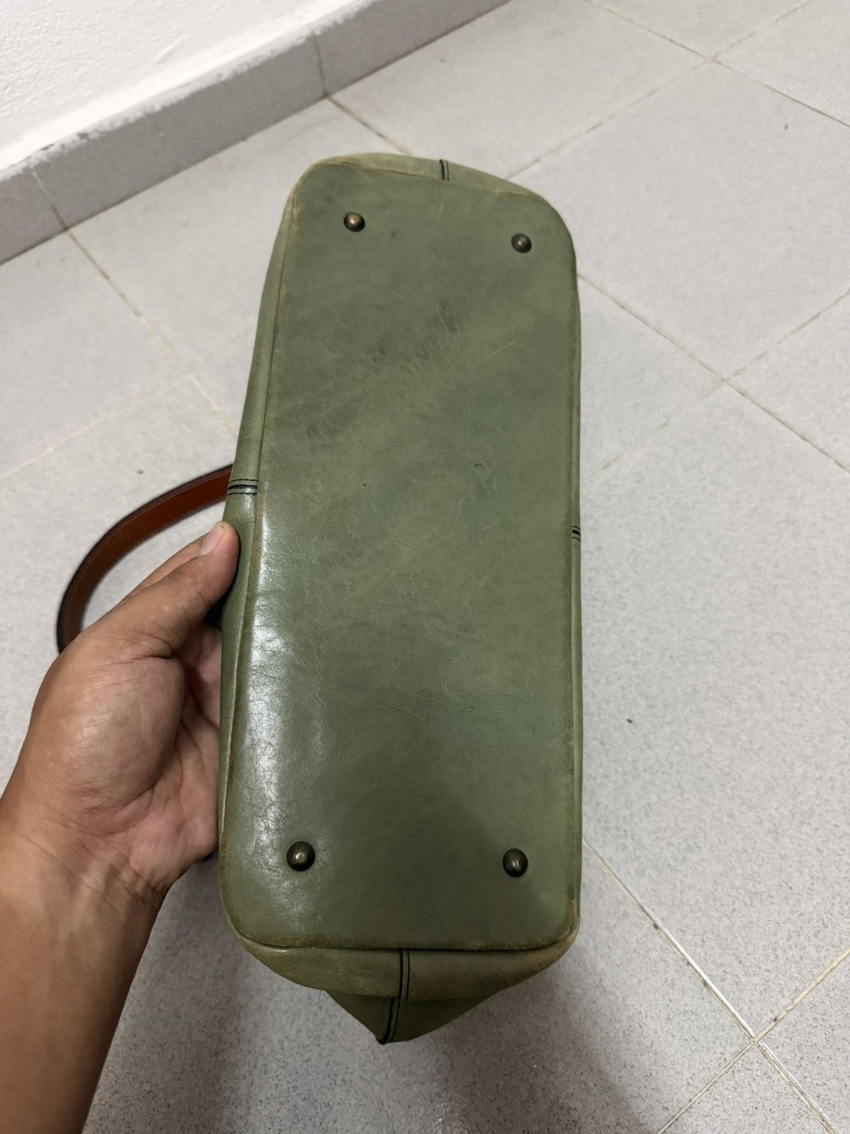 Genuine Leather Vintage Dakota Princess Genuine Leather Bag Japan Size ONE SIZE - 10 Thumbnail