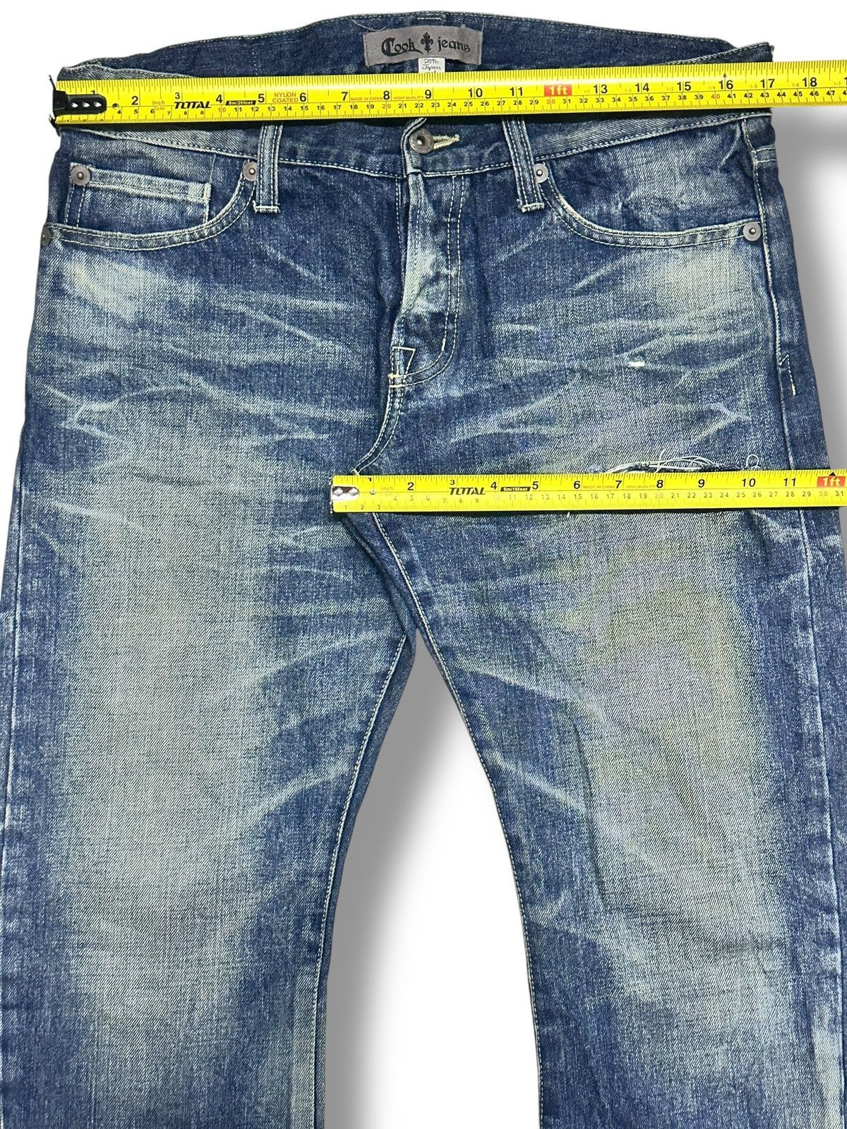 Japanese Brand 💥Cook Jeans 25th Anniversary Rare Release, Thunder💥 Size US 34 / EU 50 - 15 Thumbnail