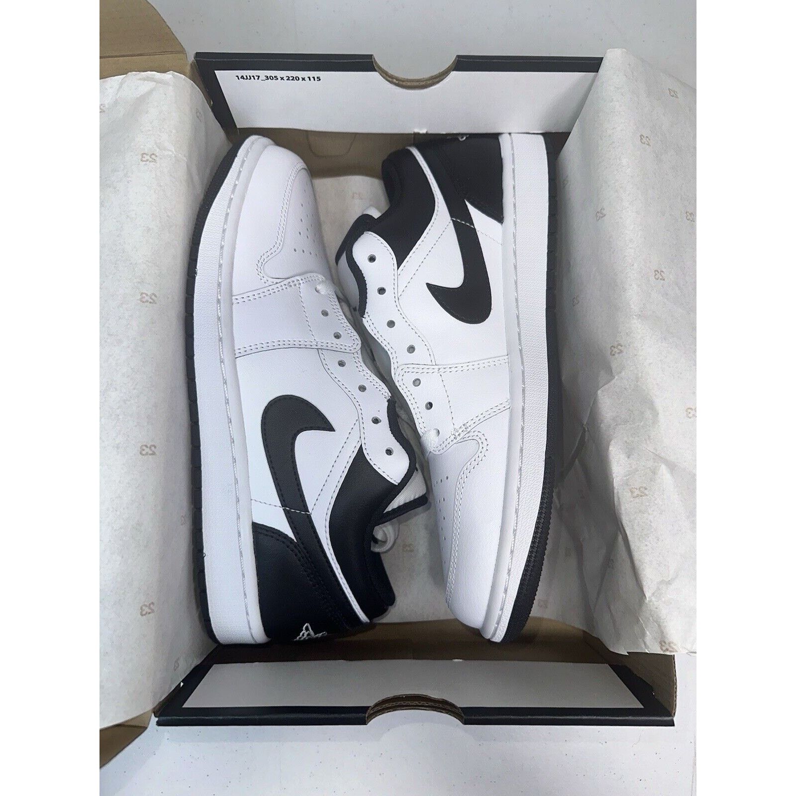 Nike Nike Air Jordan 1 Low Reverse PandaMen's 9 W 10.5 553558-132 Size US 9 / EU 42 - 6 Thumbnail