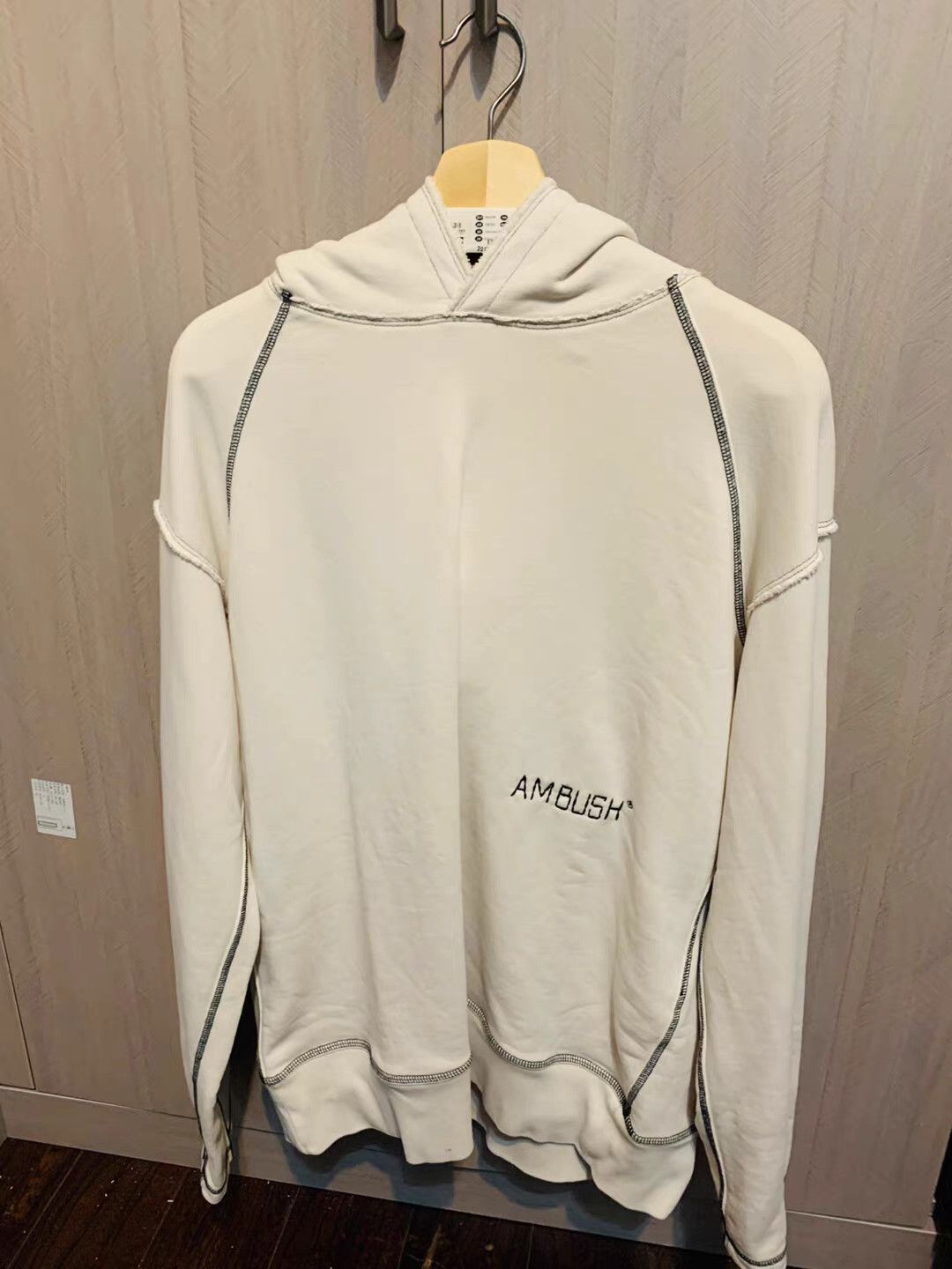 Ambush Design Ambush Off-white Hoodie K27 Size US L / EU 52-54 / 3 - 1 Thumbnail