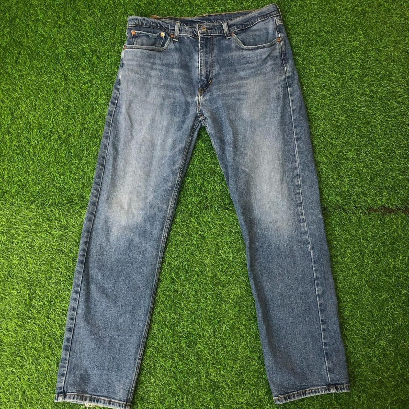 Levi's Men’s Levi & Strauss Straight Leg Blue Denim Jeans Size US 36 / EU 52 - 2 Thumbnail