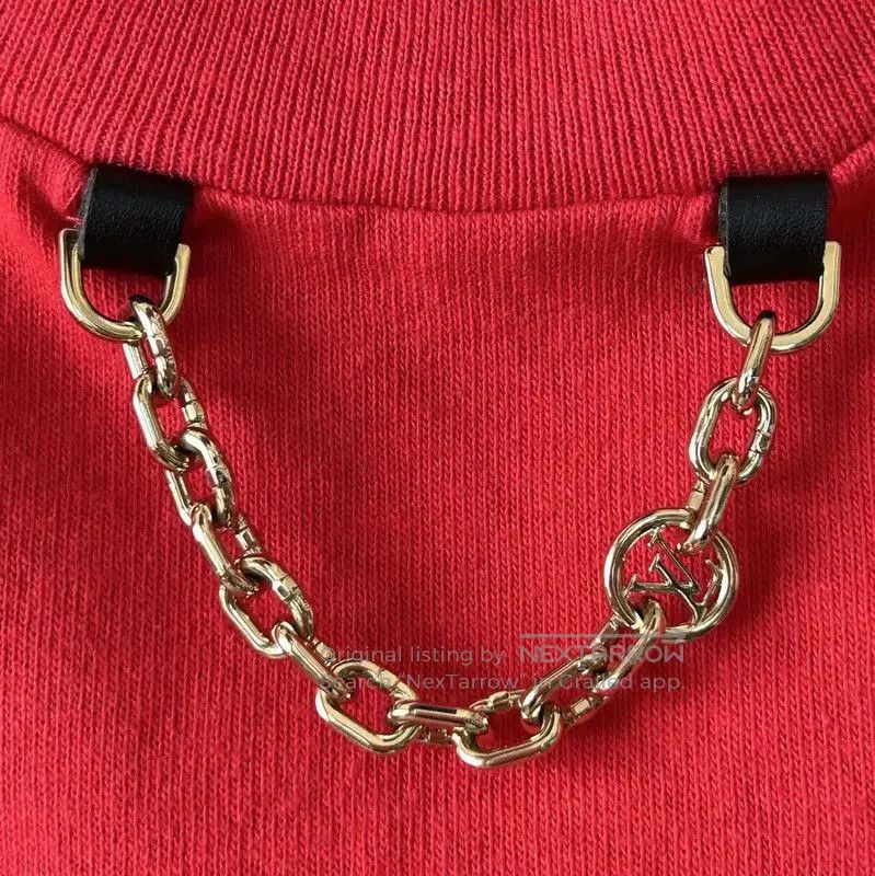 Louis Vuitton Louis Vuitton Red Cotton T. Size S / US 4 / IT 40 - 5 Thumbnail