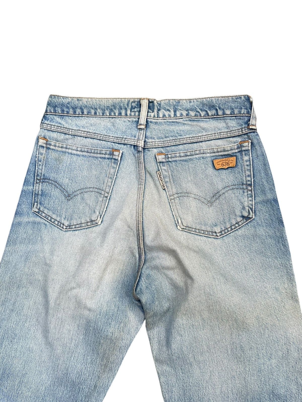 Levi's Vintage 1992 Levi’s 636 E Faded Distresed Size US 29 - 8 Thumbnail