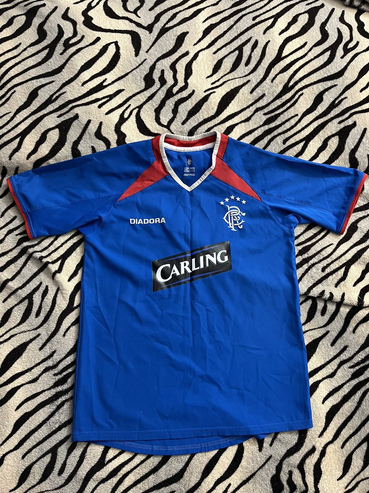 Diadora × Vintage Vintage Glasgow Rangers Fc jersey 11-12 years Size US XXS / EU 40 - 1 Thumbnail