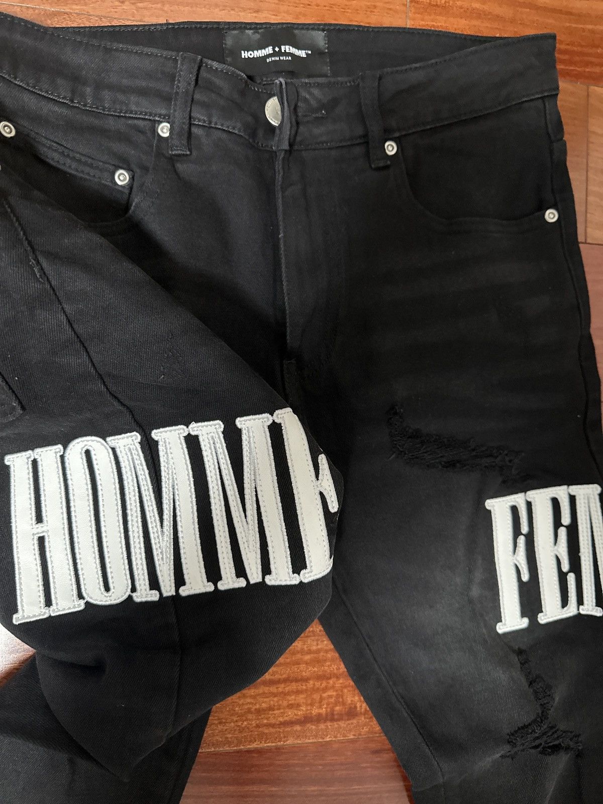 Homme + Femme La Homme+Femme La Denim Jeans Size US 30 / EU 46 - 3 Thumbnail