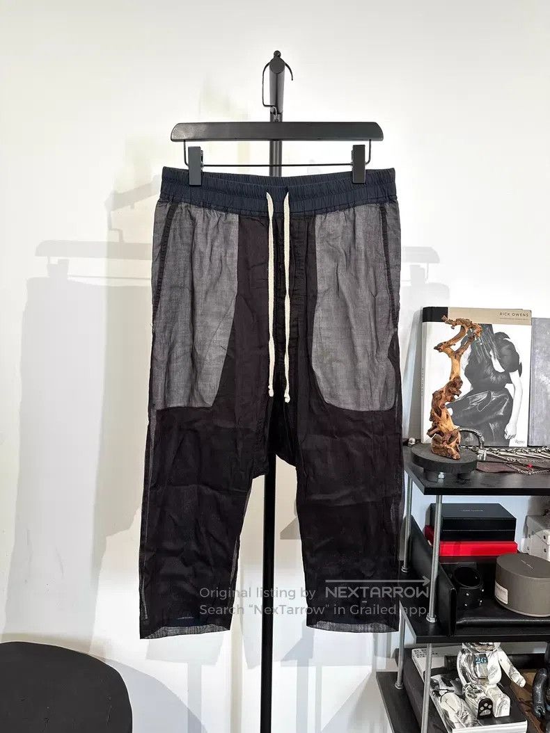 Rick Owens Rick Owens Mainline double mesh cropped pants Size US 38 / EU 54 - 1 Thumbnail