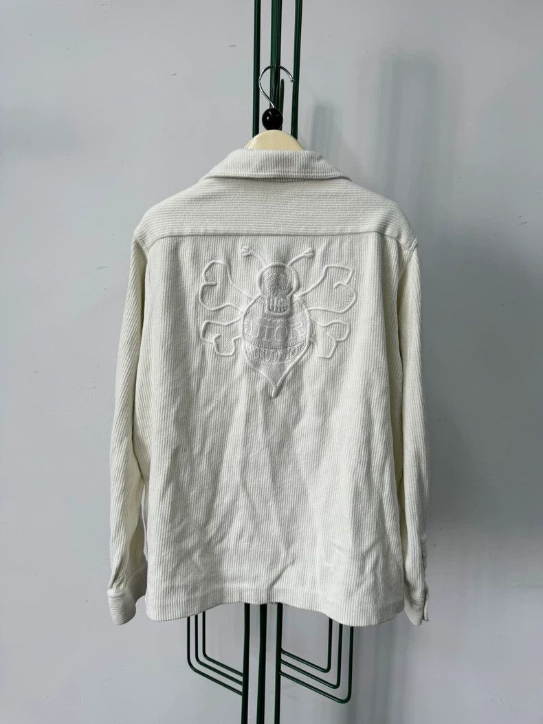 Dior Dior Embroidered skull bee corduroy jacket Size US M / EU 48-50 / 2 - 2 Thumbnail