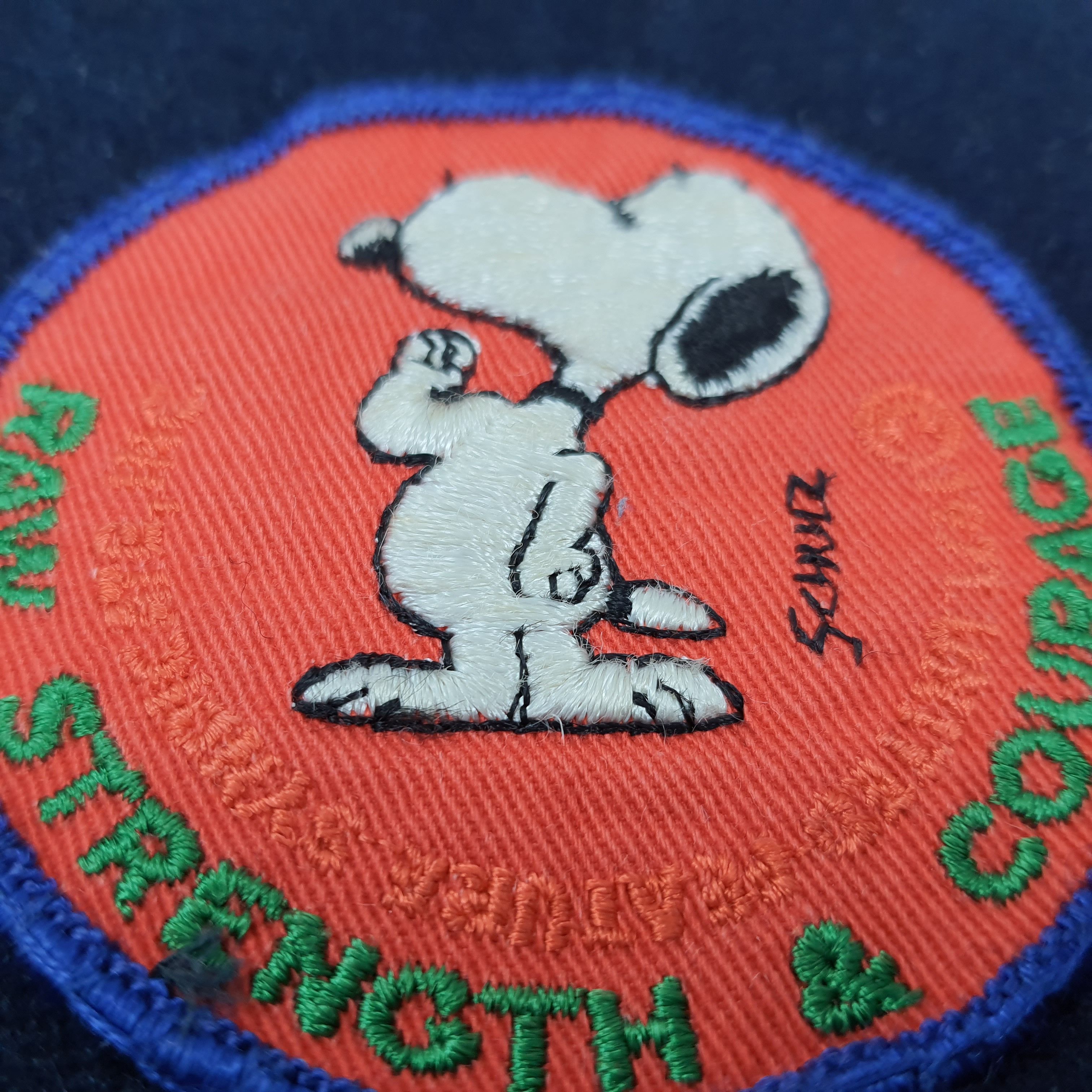 Vintage Vintage Snoopy Peanuts Varsity Letterman Jacket C308N28 Size US S / EU 44-46 / 1 - 3 Thumbnail