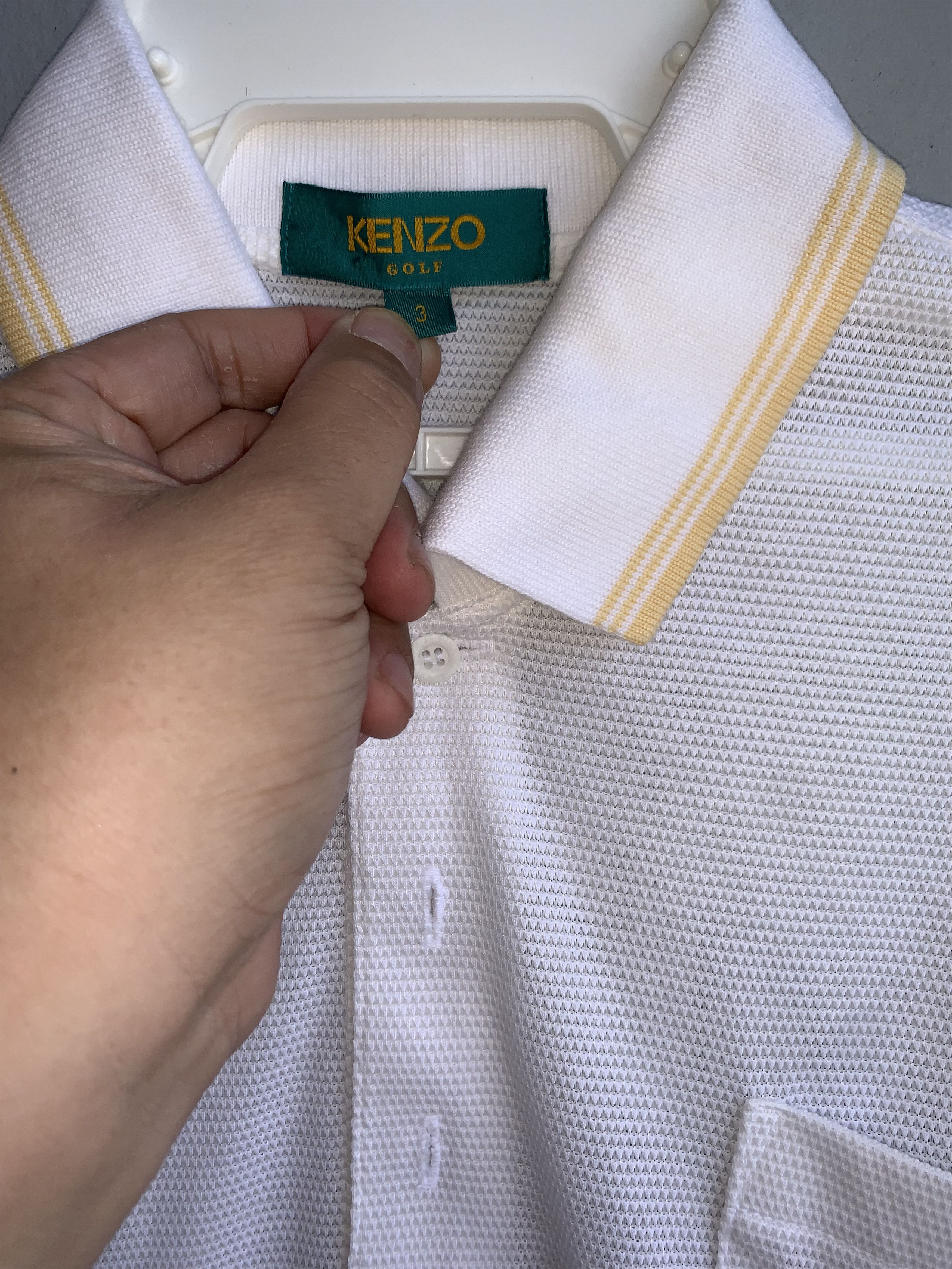 Kenzo Kenzo Golf Polos Shirt Size US L / EU 52-54 / 3 - 3 Thumbnail