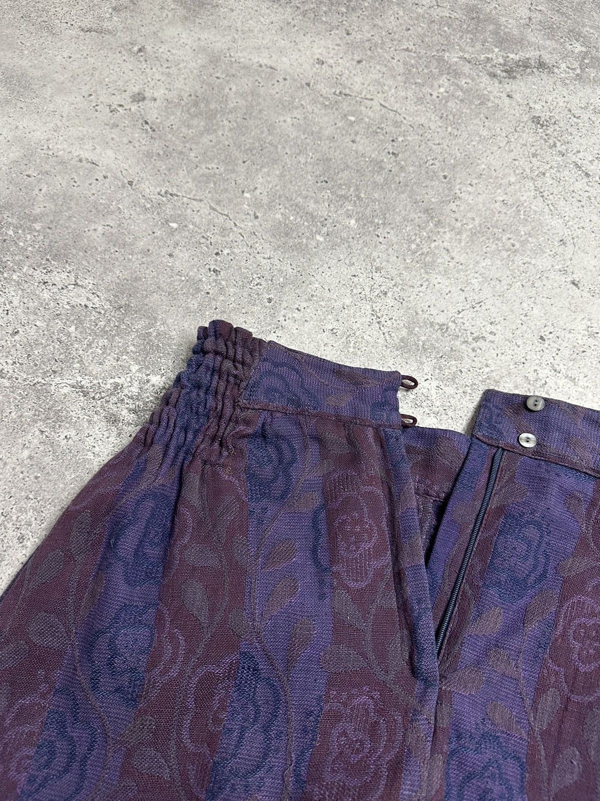 Gudrun Sjoden Cotton Floral Maxi Flared Skirt Women’s Size M