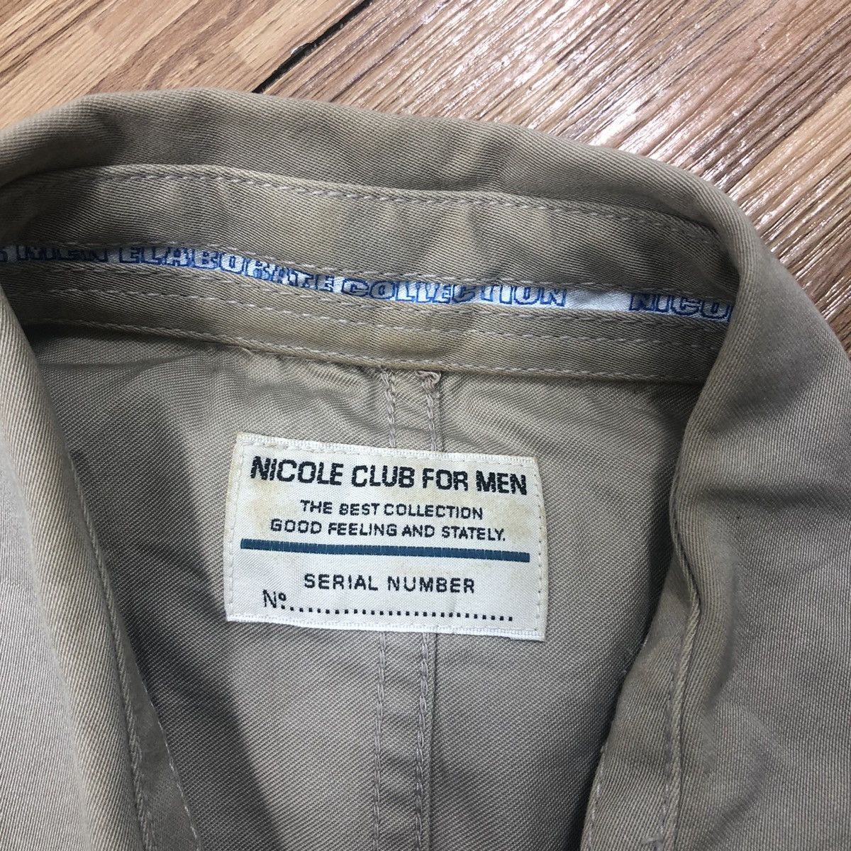 Japanese Brand Vintage NICOLE CLUB For Men Military Shirt Boy Scout Size US M / EU 48-50 / 2 - 5 Thumbnail