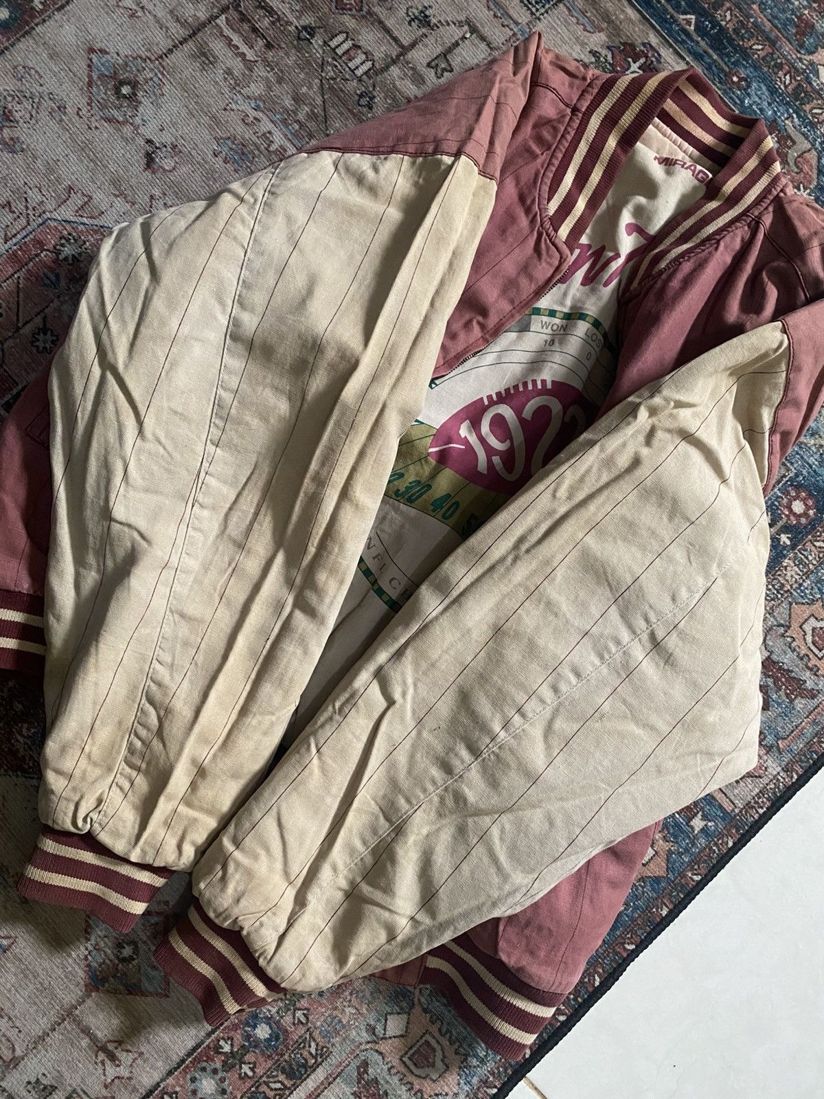 Vintage Vintage Canton Bulldogs NFL Reversible Varsity Jacket Size US M / EU 48-50 / 2 - 7 Thumbnail