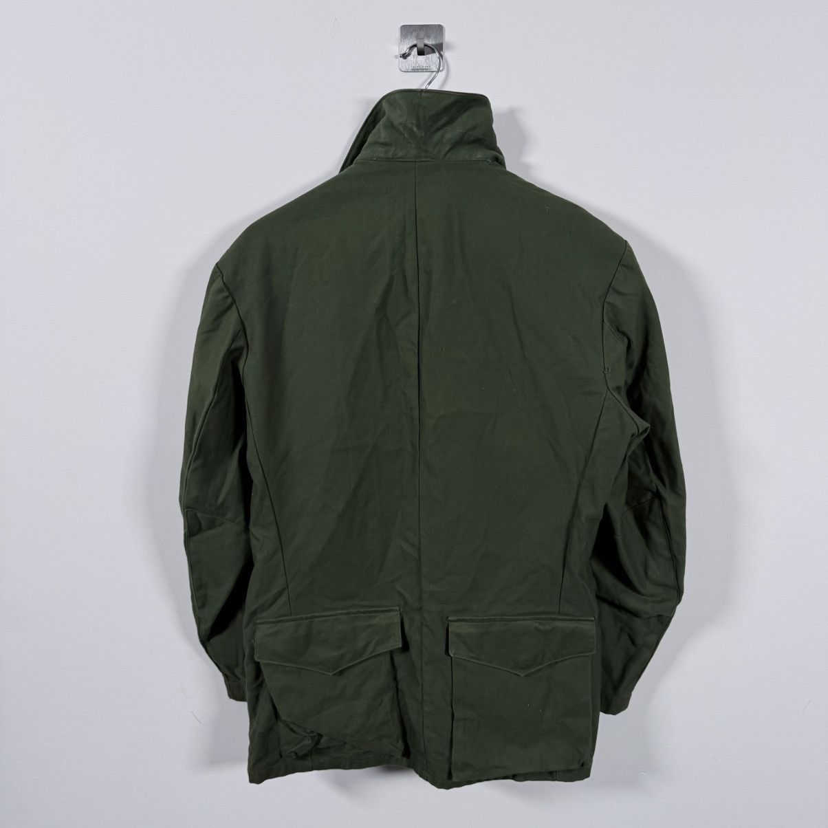 Vintage Vintage 70s Army Swedish C50 Millitary Cargo Coat Jacket Size US L / EU 52-54 / 3 - 7 Thumbnail