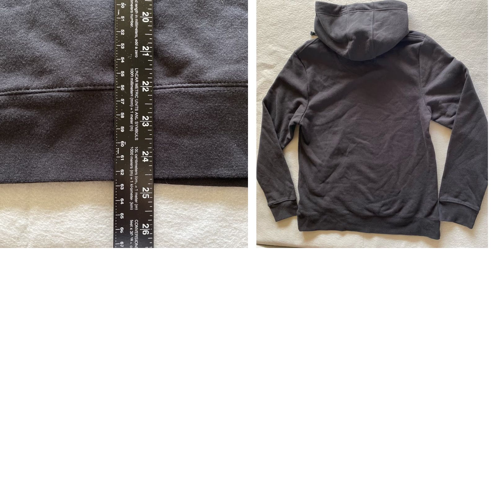 Harley Davidson Harley-Davidson Hoodie Mens M Black Graphic Print Buck Logo Hugging The Curb Pullover Hooded Sweatshirt Size US M / EU 48-50 / 2 - 8 Thumbnail