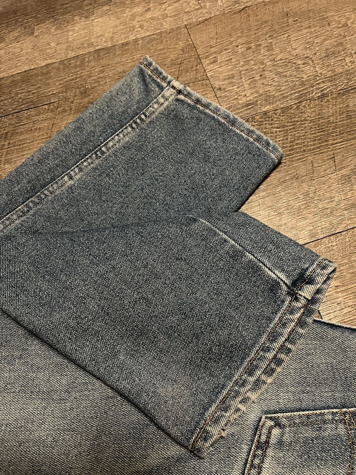 Levi's × Vintage Vintage 90’s Levis 540 Brown Tab Made In USA Flex Blue Jeans Size US 34 / EU 50 - 5 Thumbnail
