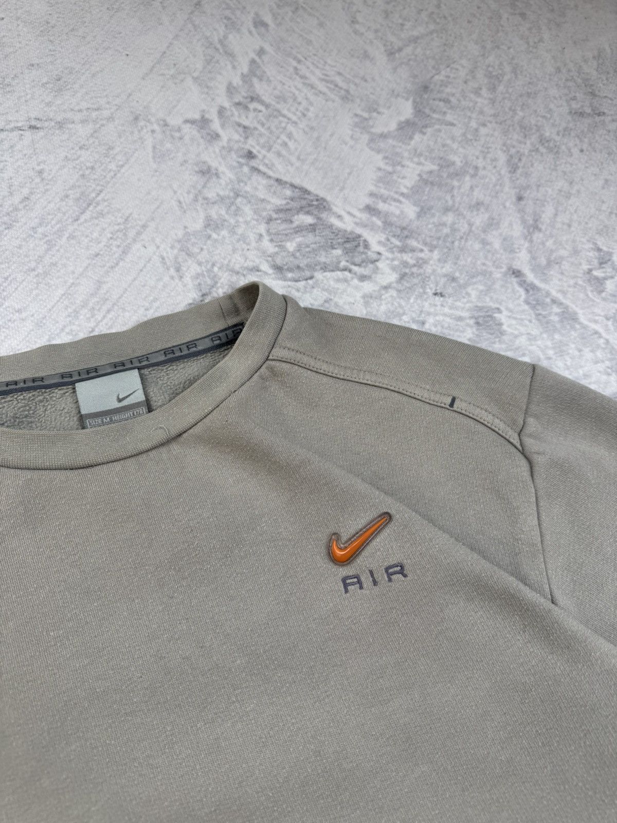 Nike × Vintage NIKE AIR MAX VINTAGE CENTER LOGO OVERSIZE BOXY SWEATSHIRT Size US M / EU 48-50 / 2 - 4 Thumbnail