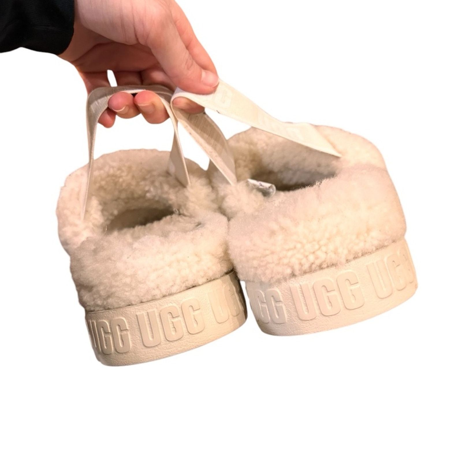 Ugg UGG Women's Oh Fluffita Slingback Sandals - Size 10 Size US 10 / IT 40 - 6 Thumbnail