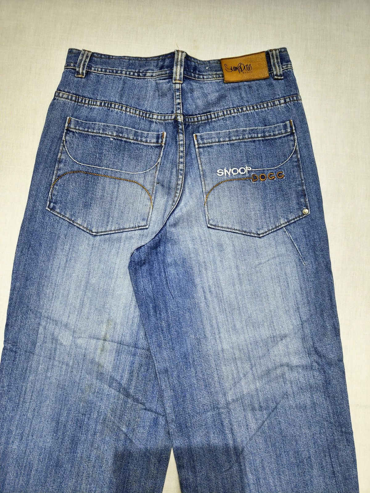 Snoop Dogg SUPER PHAT RARE Y2K SNOOPP DOGG CLOTHING COMPANY JEANS 🚀 Size US 32 / EU 48 - 3 Thumbnail