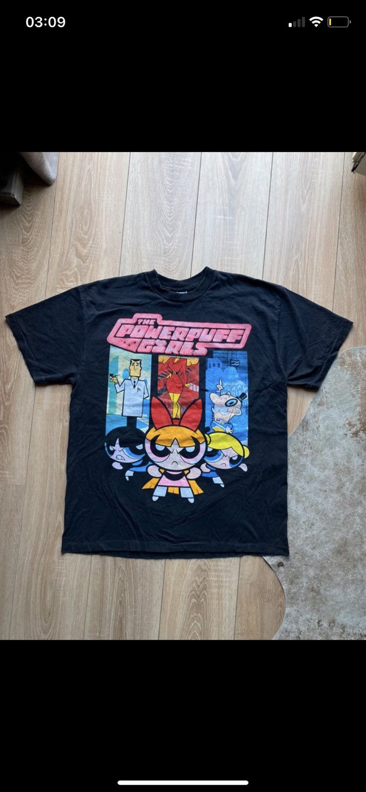 90's vintage Cartoon Network Powerpuff girls tee