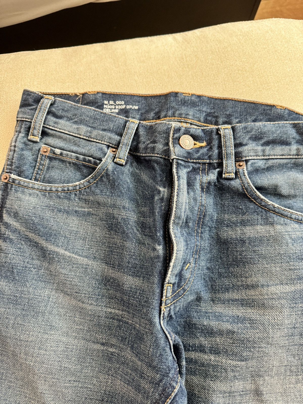 Celine Union wash jeans Size US 28 / EU 44 - 4 Thumbnail
