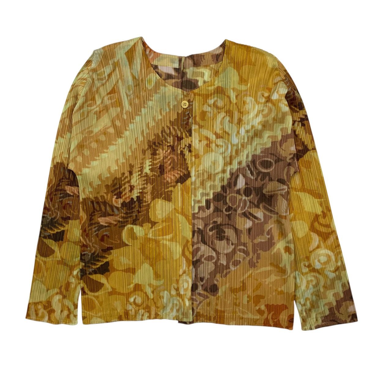 Issey Miyake × Pleats Please Issey Miyake Issey Miyake Pleats Please Blouse Size M / US 6-8 / IT 42-44 - 1 Thumbnail