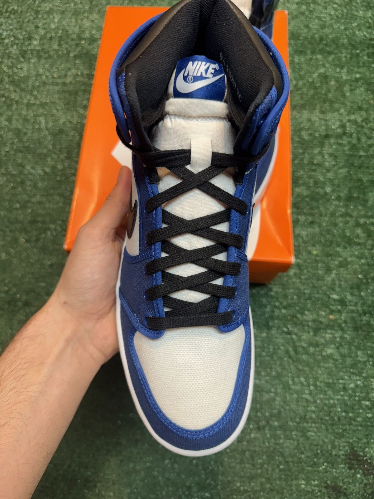 Nike Jordan Retro 1 AJKO Storm Blue Size 9.5 Size US 9.5 / EU 42-43 - 2 Thumbnail