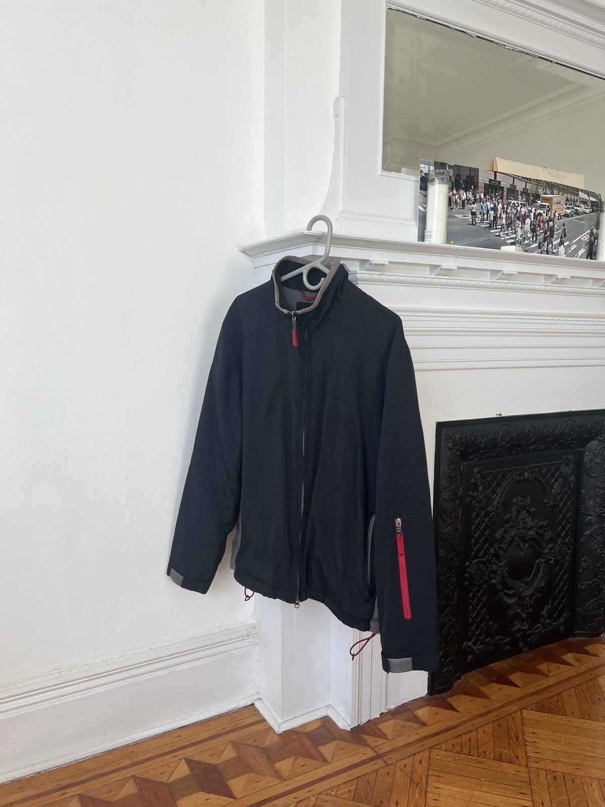 Gap × Prada × Vintage Gap Nylon Bomber Moto Biker Jacker Size US M / EU 48-50 / 2 - 3 Thumbnail