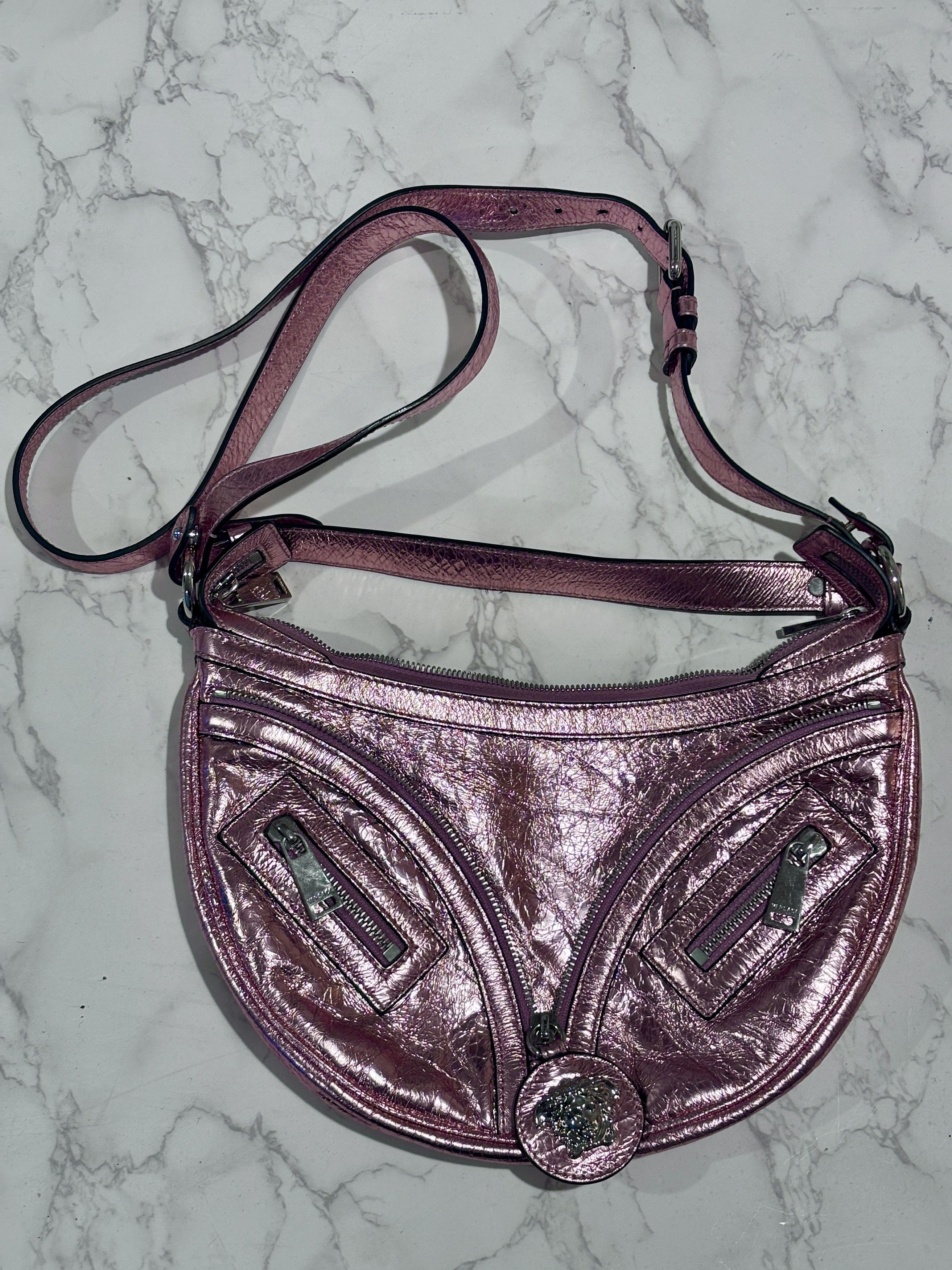 Versace Versace Carry All Metallic Pink Size ONE SIZE - 1 Thumbnail