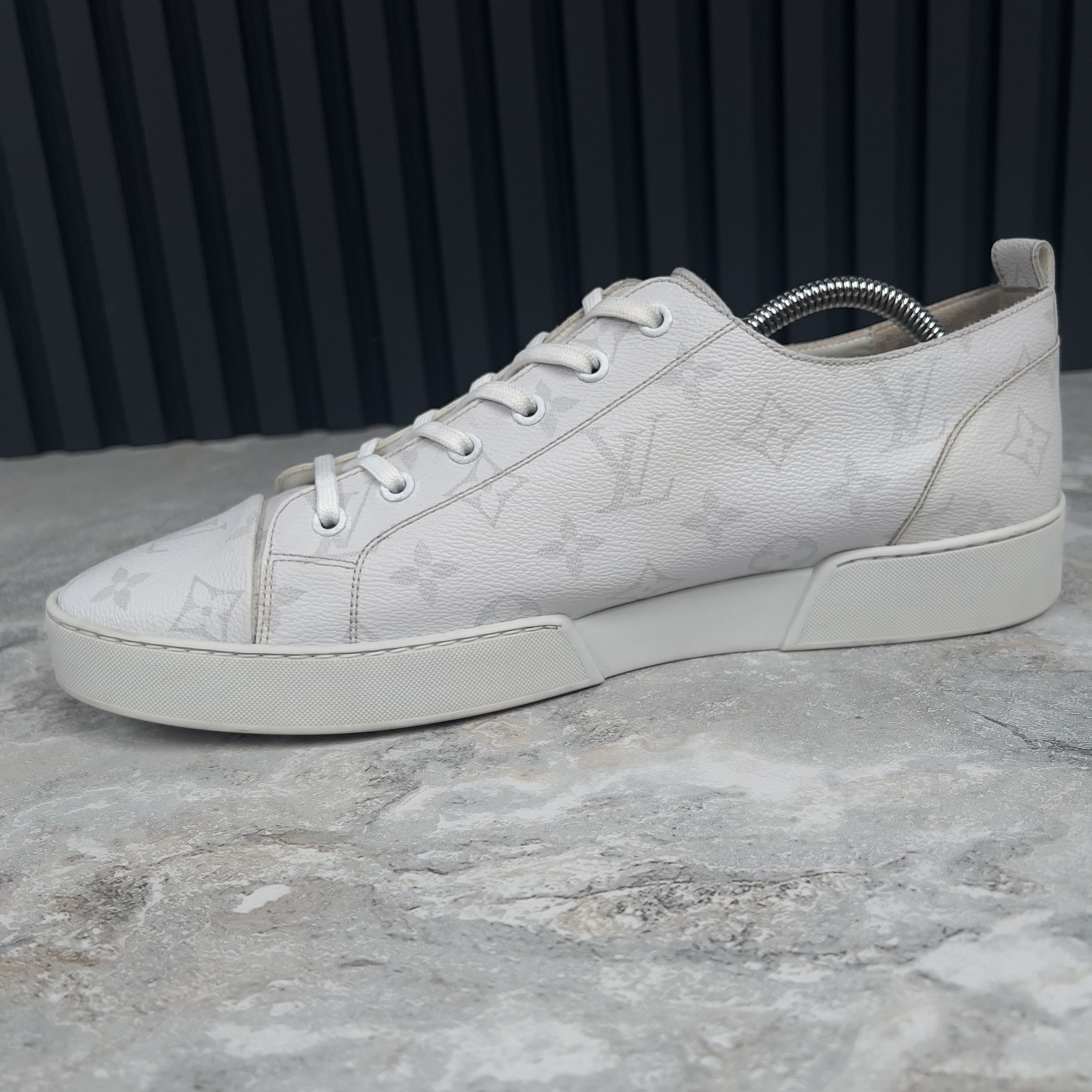 Louis Vuitton Louis Vuitton Match Up Sneaker LV Monogram Leather Size US 11 / EU 44 - 7 Thumbnail