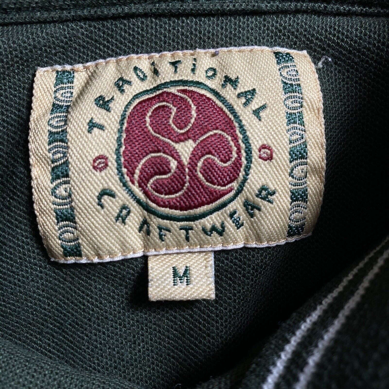 Other Traditional Craftwear Ireland Medium Green Embroidered Polo Size US M / EU 48-50 / 2 - 3 Thumbnail