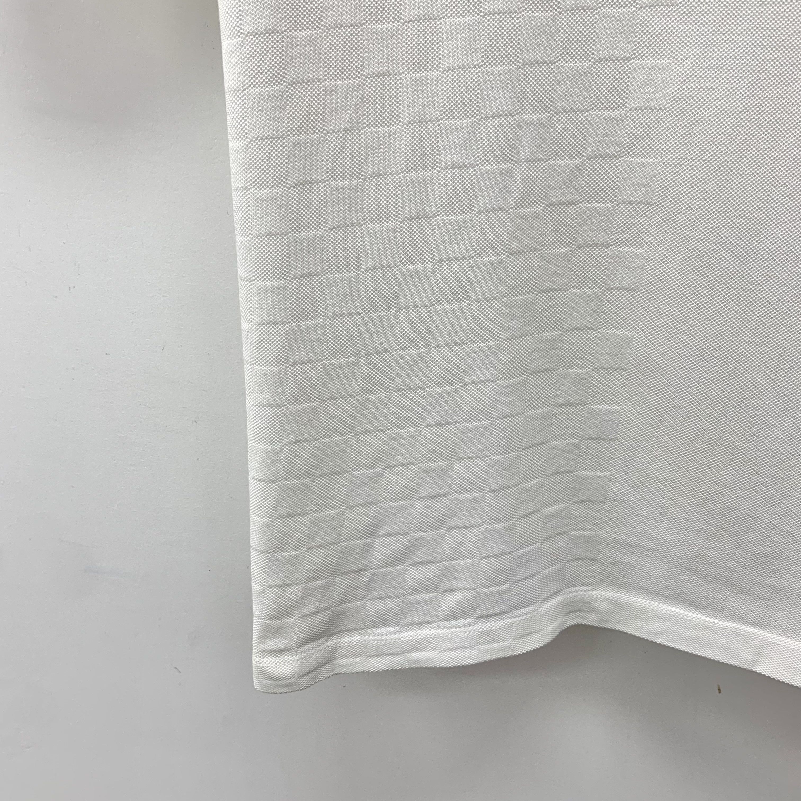 Louis Vuitton Louis Vuitton Polo – White Damier Cotton (Size L) Size US L / EU 52-54 / 3 - 6 Thumbnail