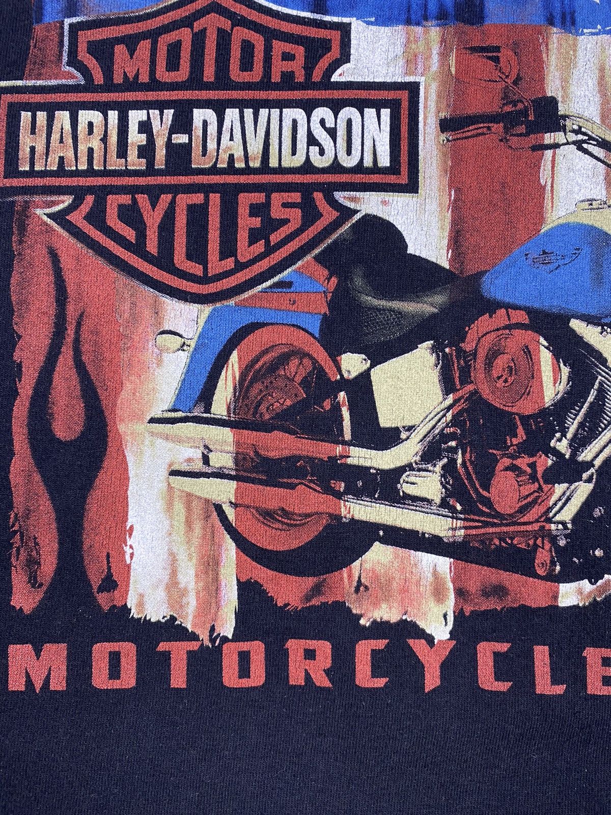 Harley Davidson Harley Davidson 2005 Motorcycle Barnett El Paso Texas Tee Size US XL / EU 56 / 4 - 10 Thumbnail