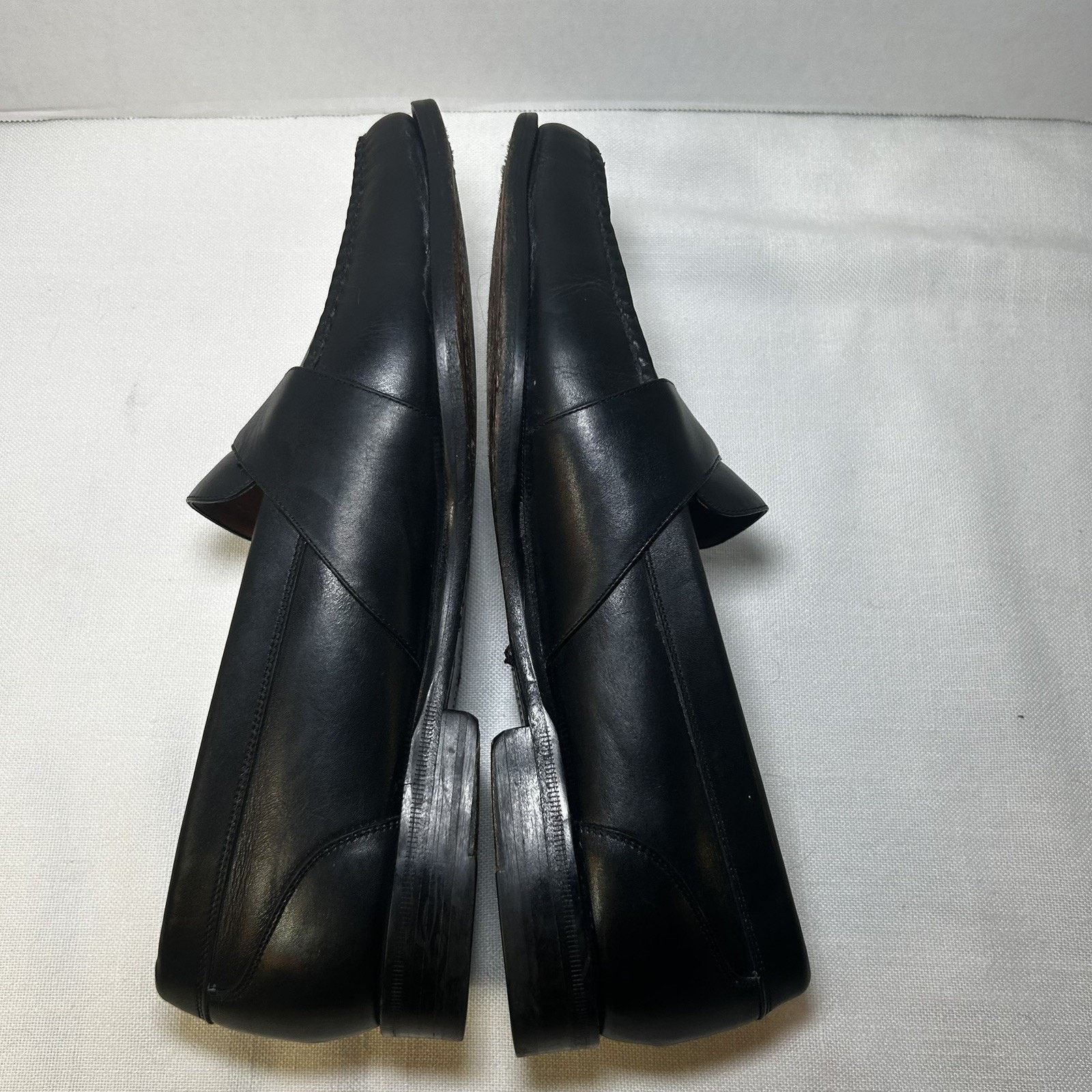Cole Haan Cole Haan 10.5D Men’s Black Leather Dress Slip On Buckle Size US 10.5 / EU 43-44 - 8 Thumbnail