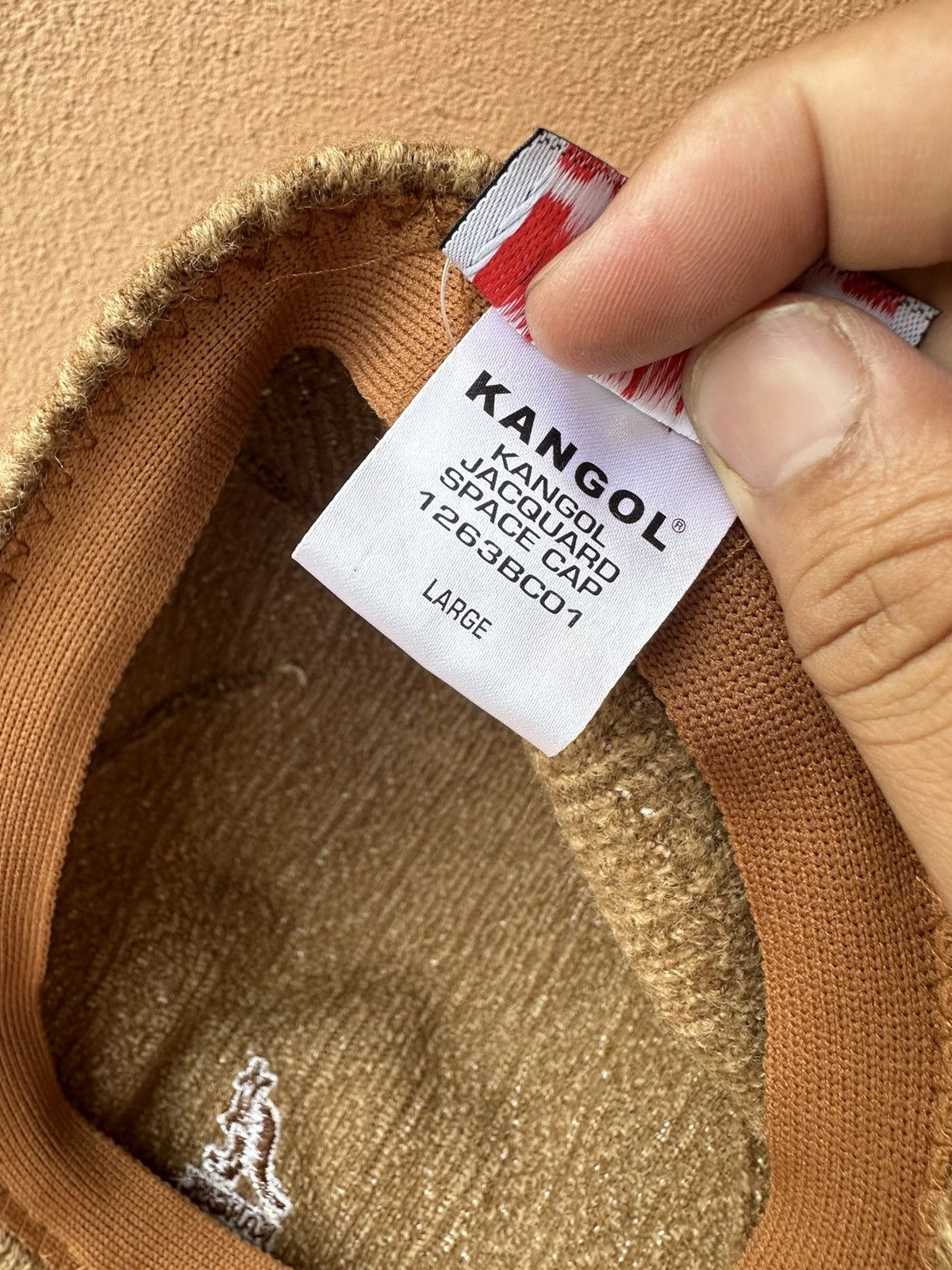 Kangol VTG Kangol Monogram Jacquard Space Cap Size ONE SIZE - 7 Thumbnail