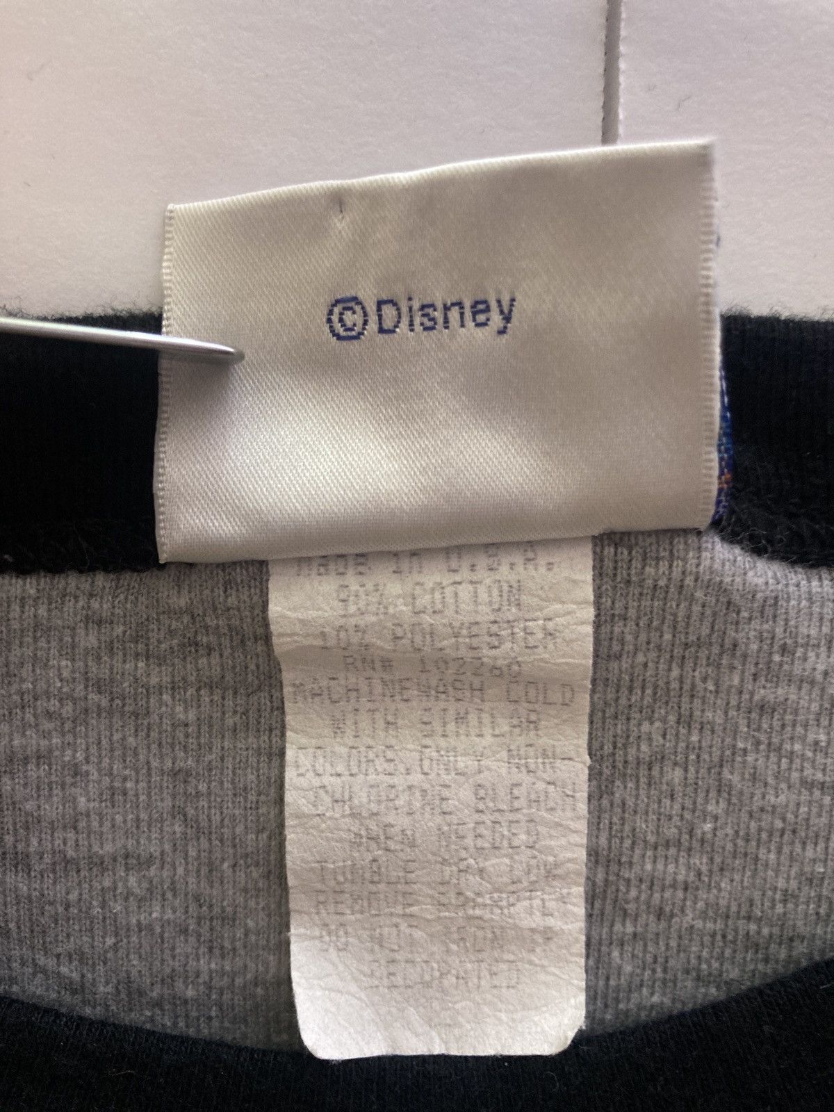 Disney × Mickey Mouse × Vintage Vintage Drawn Mickey Disneyland Resort Ringer Graphic Tee Size S / US 4 / IT 40 - 3 Thumbnail