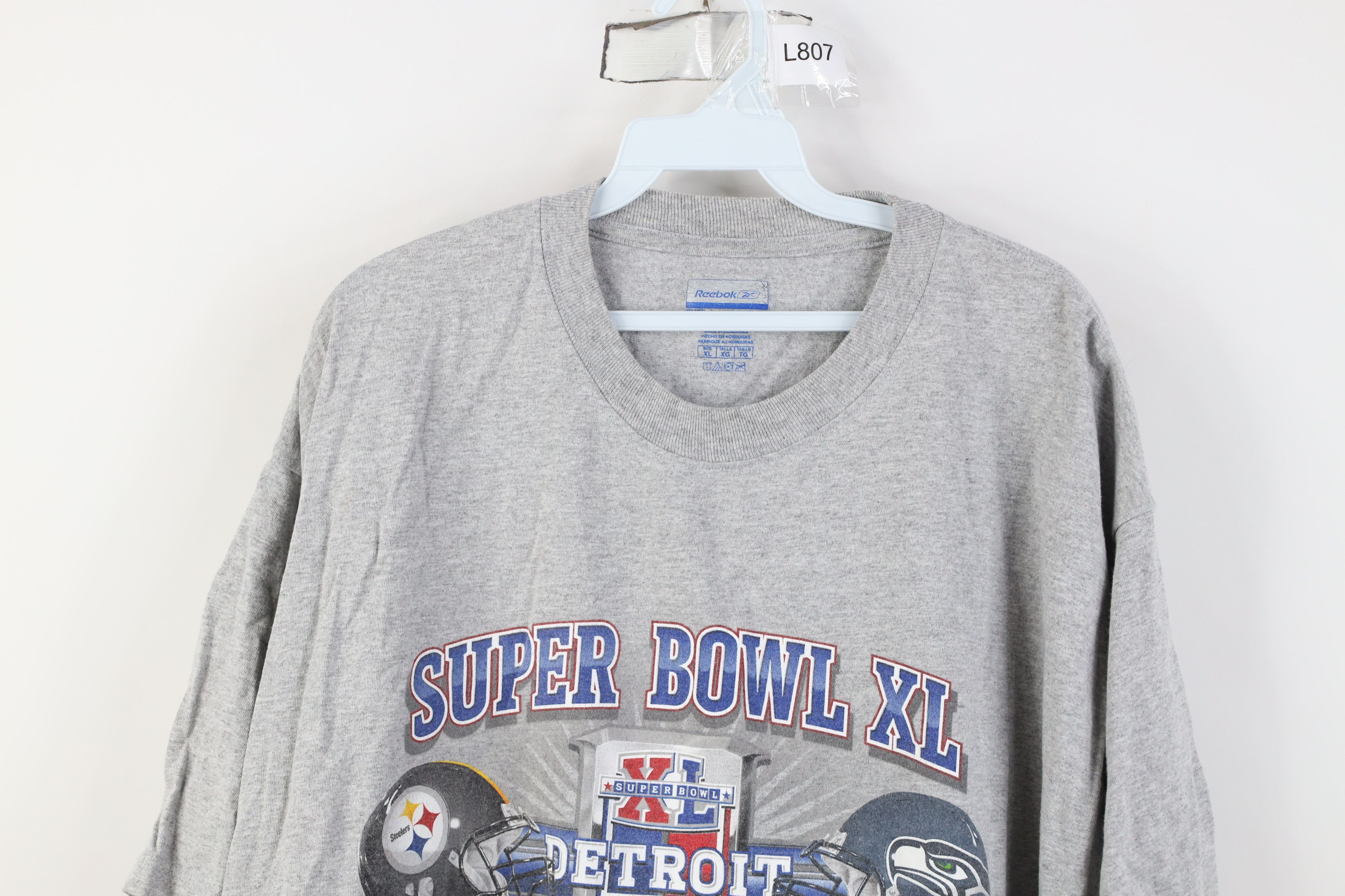Reebok Vintage Reebok Pittsburgh Steelers Seattle Seahawks T-Shirt Size US XL / EU 56 / 4 - 2 Thumbnail