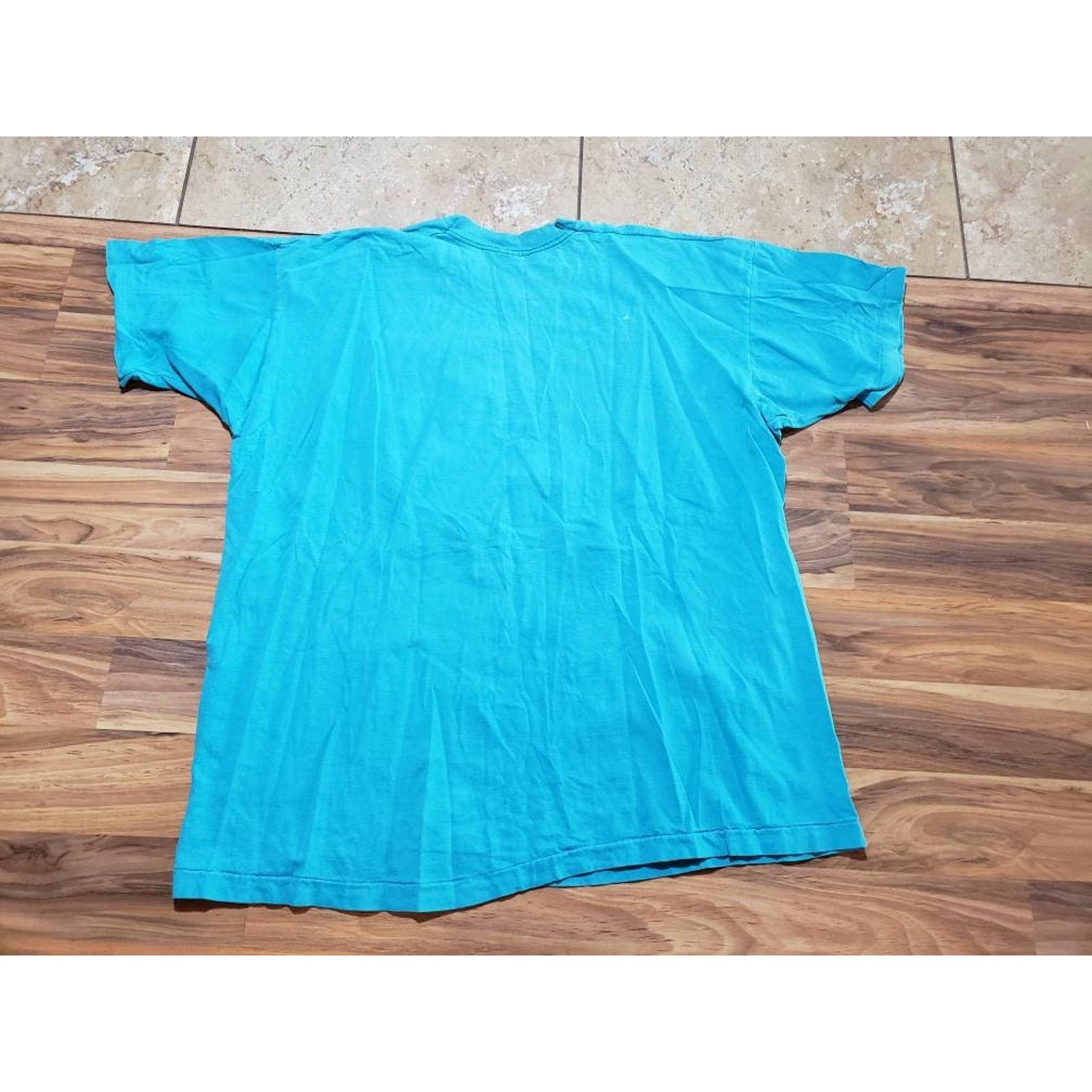 Other BVD Vintage Green Blank Pocket T-shirt Sz 2XL 1990s Size US XXL / EU 58 / 5 - 2 Thumbnail