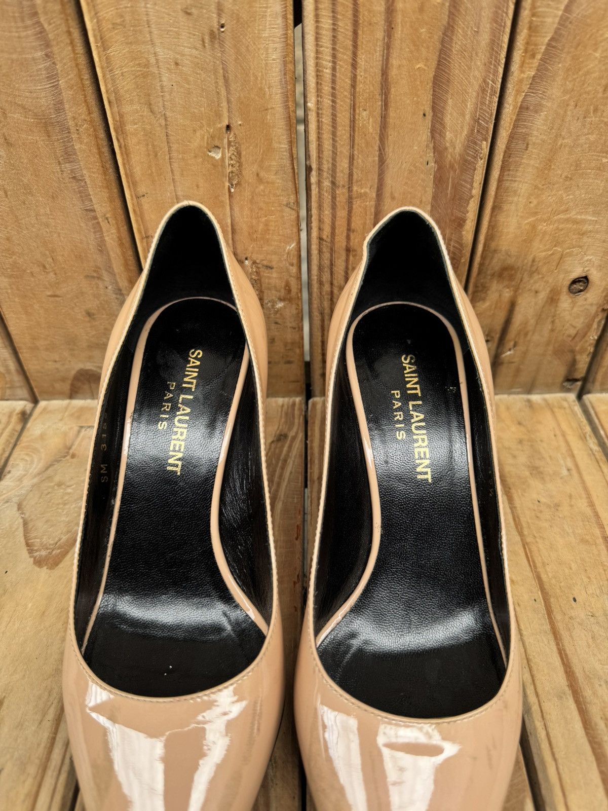 Saint Laurent Paris Saint laurent Paris HI Leather heels size EUR 35.5 US 5.5 Size US 5.5 / IT 35.5 - 7 Thumbnail