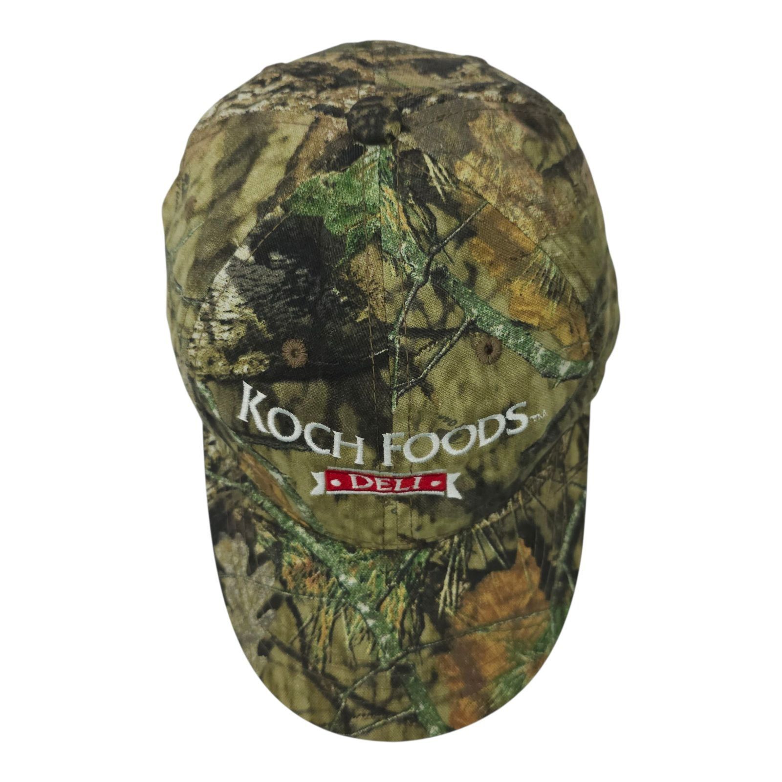 Other Koch Foods Deli Mossy Oak Camo Strapback Cap Trucker Hat Size ONE SIZE - 6 Thumbnail
