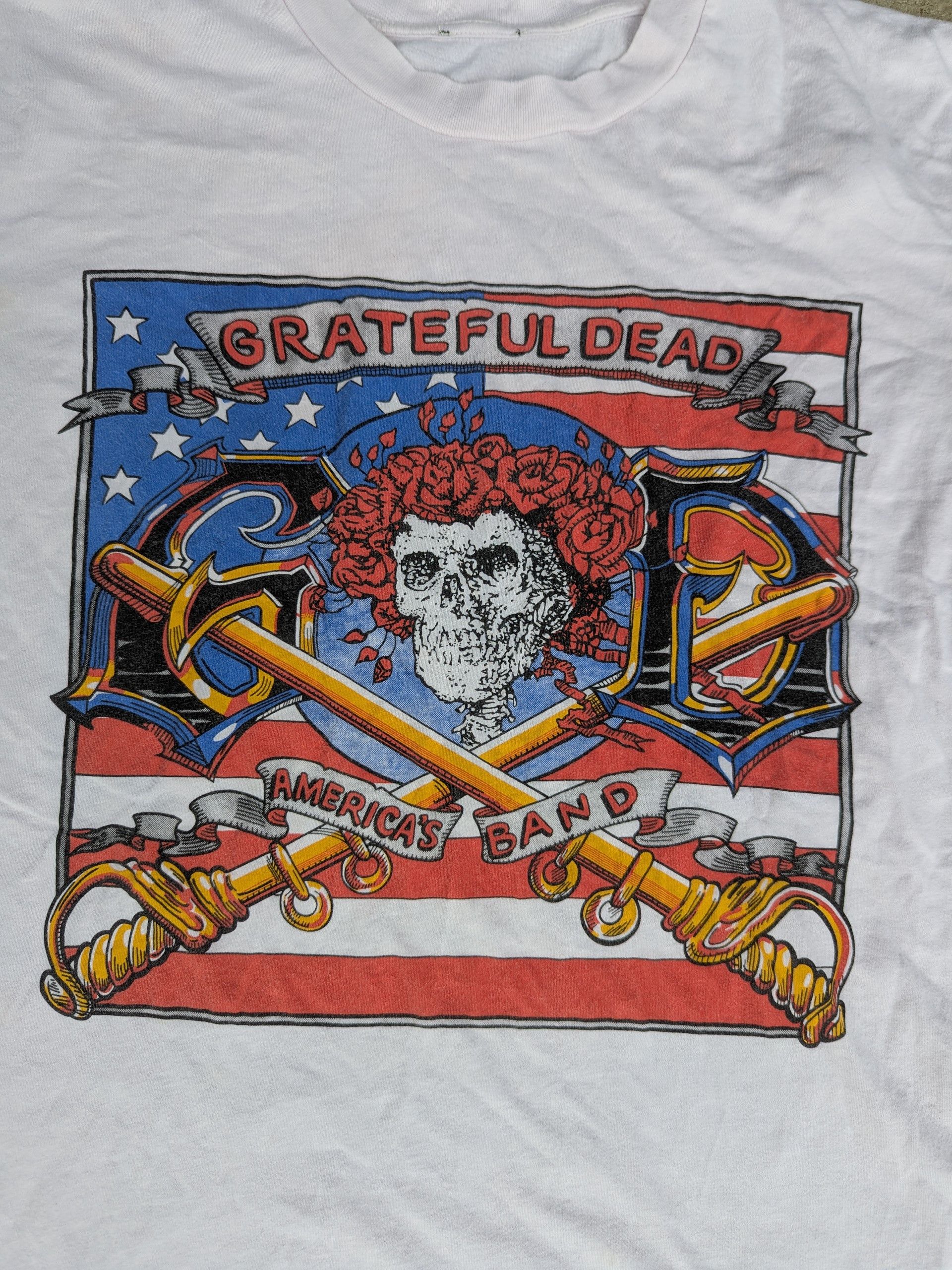 Band Tees × Grateful Dead Band Tee Grateful Dead Tuor T Shirt Size US S / EU 44-46 / 1 - 4 Thumbnail