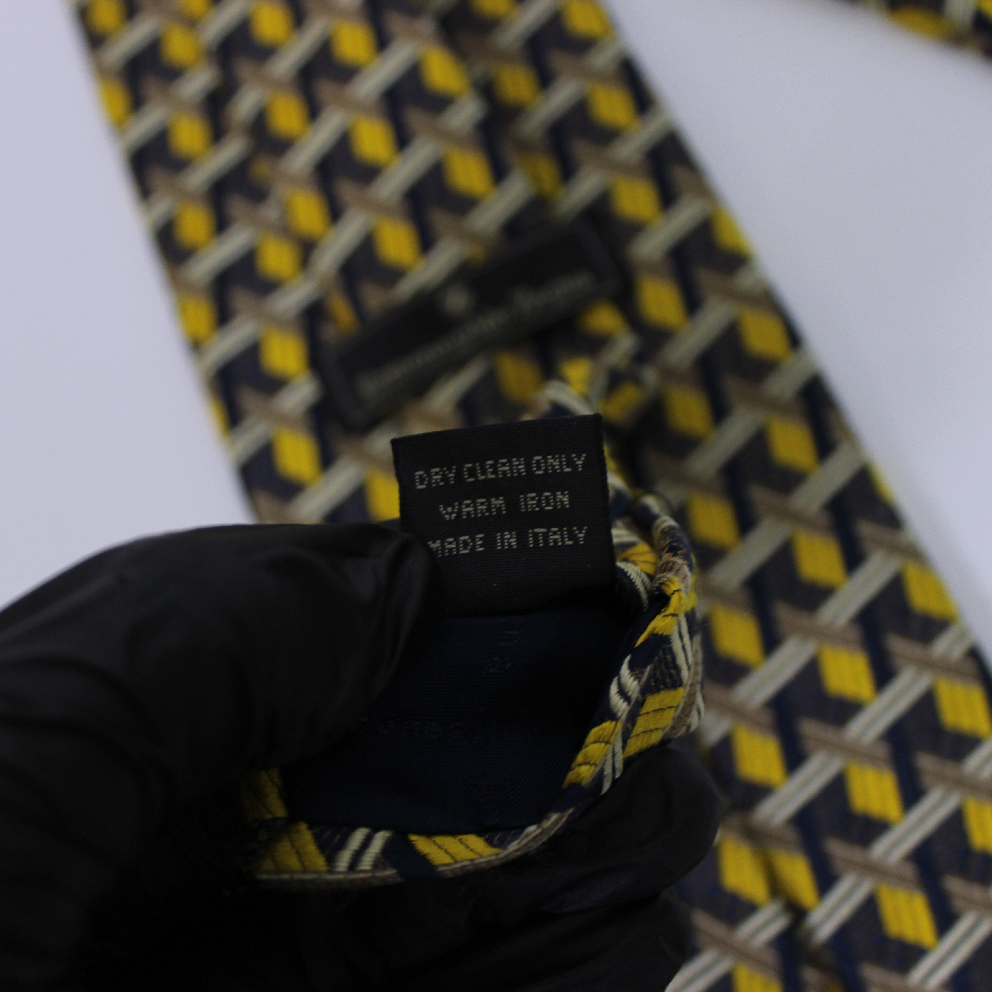 Ermenegildo Zegna Ermenegildo Zegna tie vintage monogram rare Size ONE SIZE - 4 Thumbnail