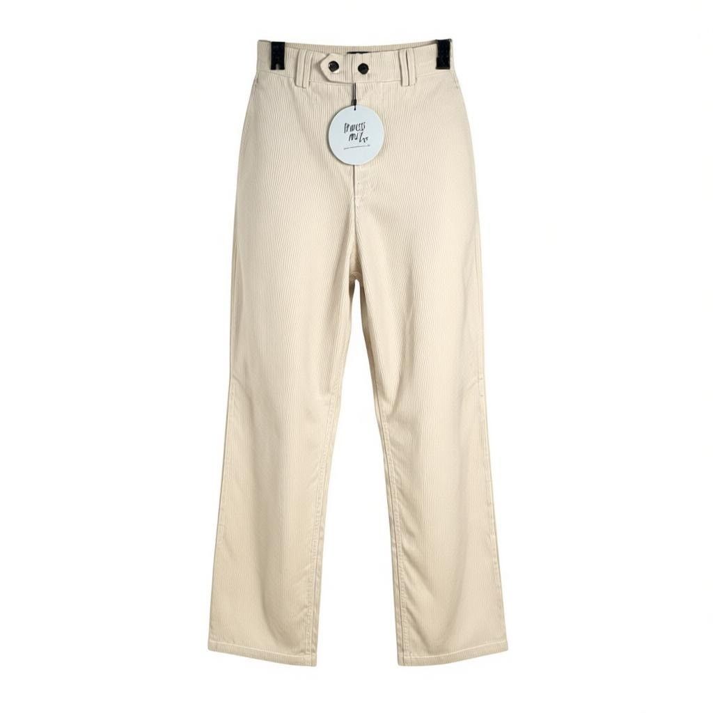 PRINCESS POLLY NWT Women's Princess Polly High Rise Wide Corduroy Pants - 2 Size 26" / US 2 / IT 38 - 1 Thumbnail
