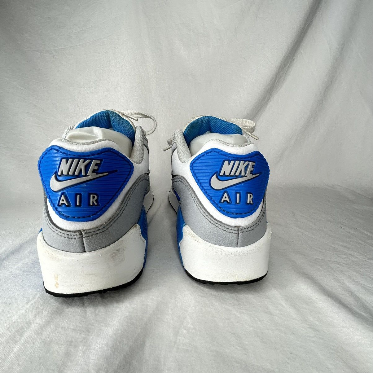 Nike Nike Air Max 90 “Pure Platinum Photo Blue” Size 6Y Size US 6 / EU 39 - 6 Thumbnail