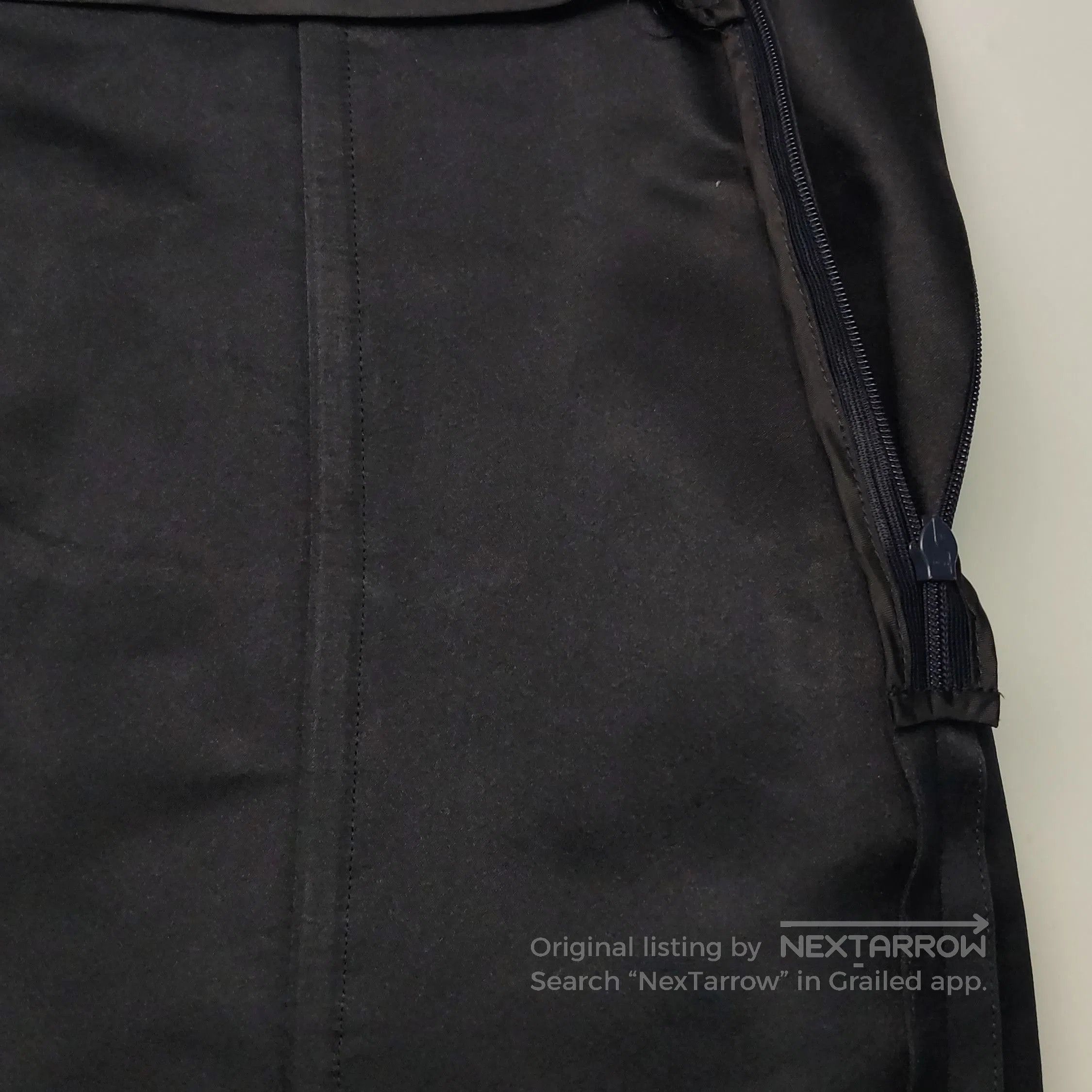 Prada Prada Black Silk Pleated Midi Skirt . Size 39" - 6 Thumbnail