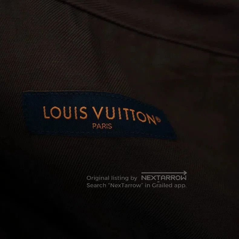 Louis Vuitton Louis Vuitton SS25 Logo Print Denim Jeans. Size US 38 / EU 54 - 7 Thumbnail