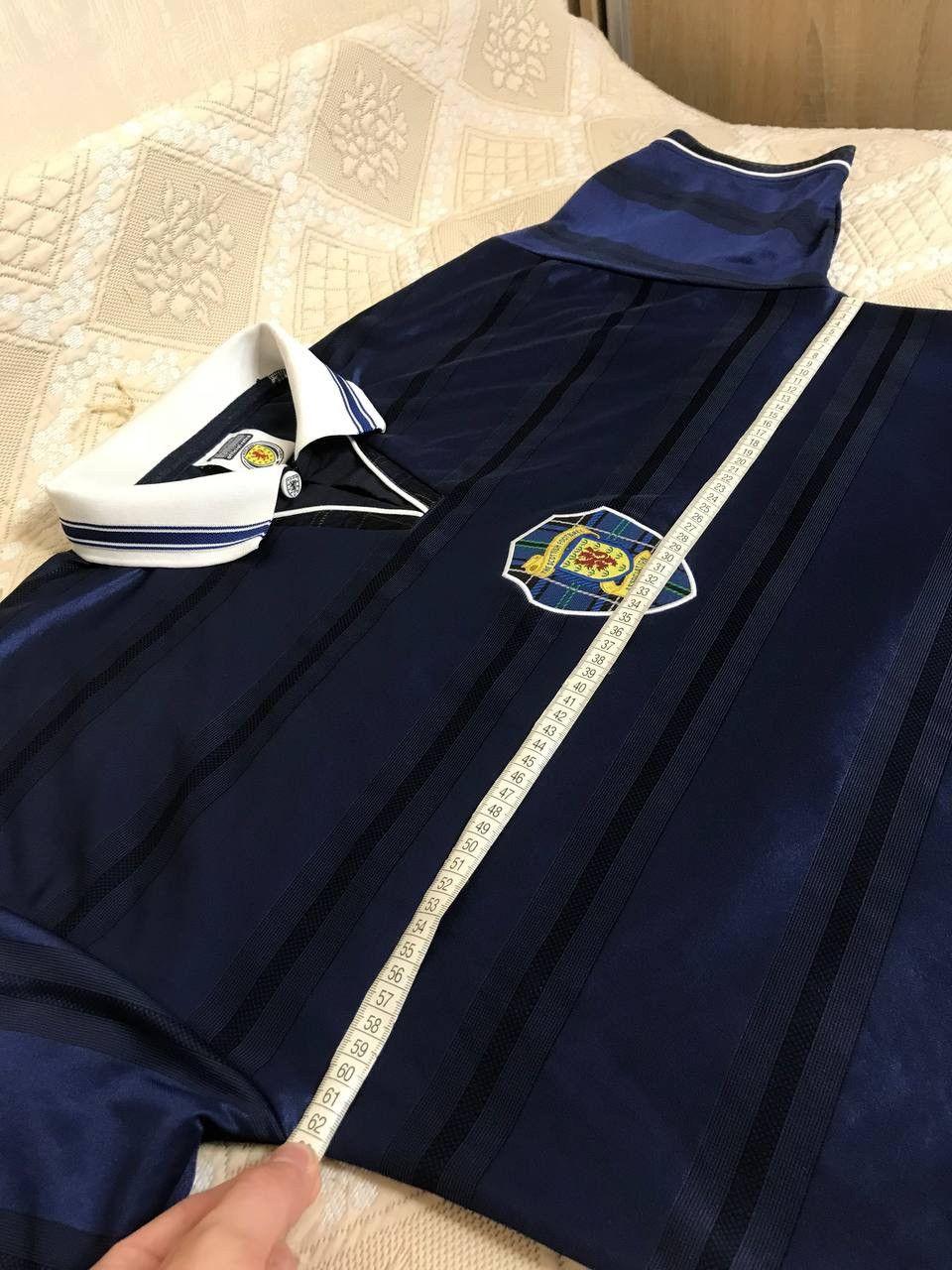 Pringle Of Scotland 🔥 1998 Scotland Retro Football T Shirt Score Draw Jersey Size US XXL / EU 58 / 5 - 14 Thumbnail