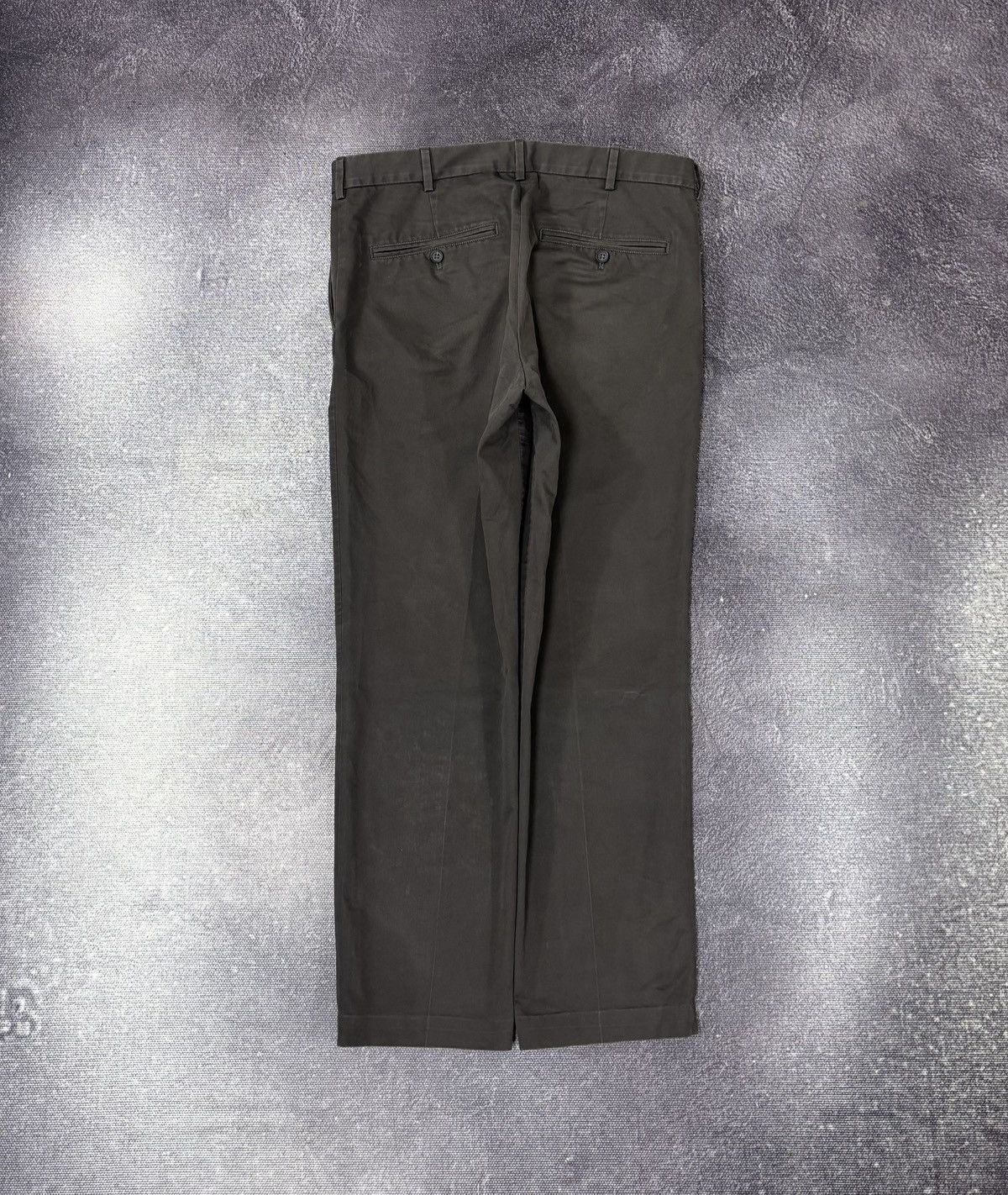 Arket Arket Men’s Brown/Grey Cotton Blend Chino Pants Trousers Size US 34 / EU 50 - 2 Thumbnail