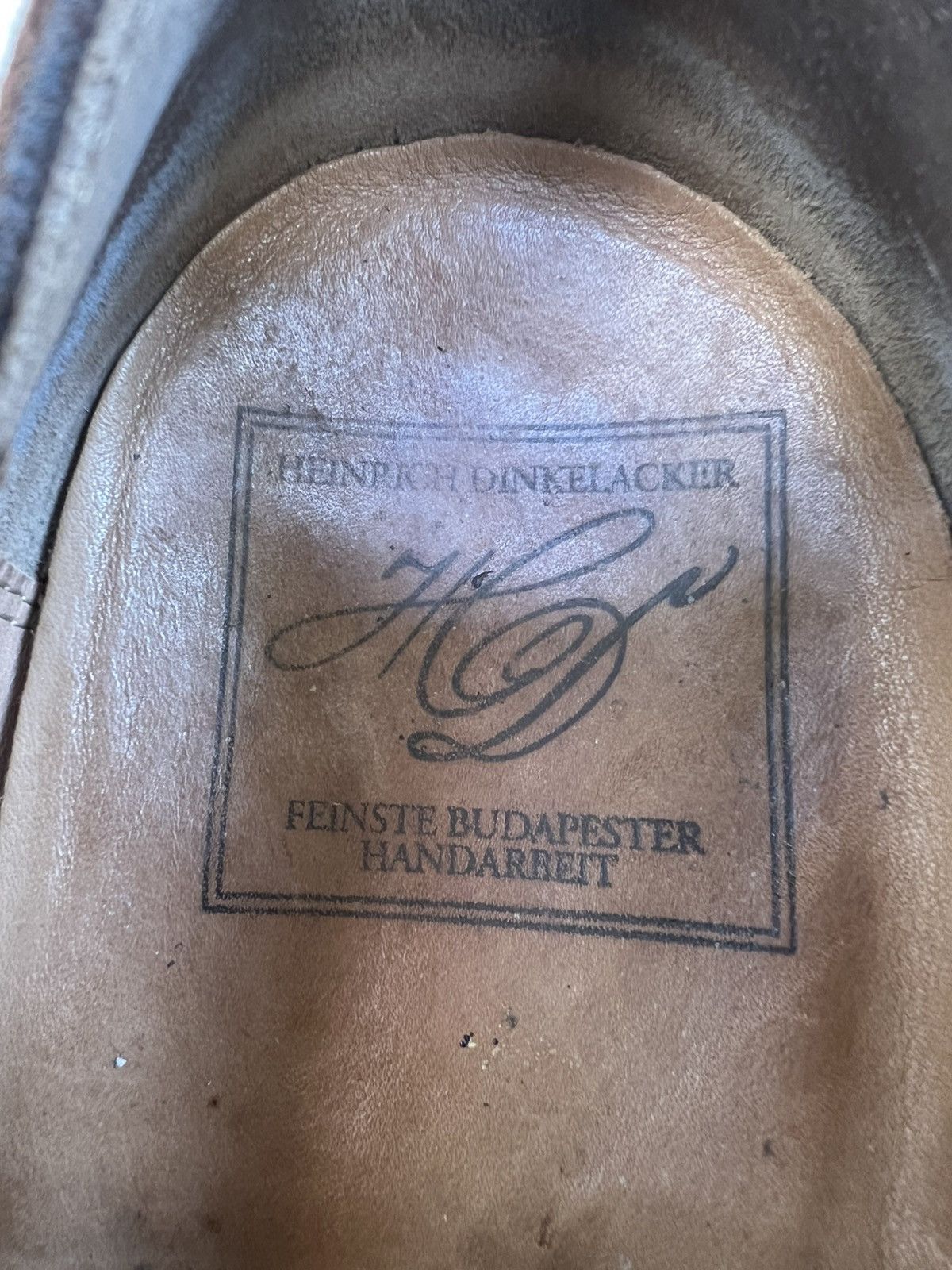 Heinrich Dinkelacker Men's RIO Suede Full-Brogue Heinrich Dinkelacker Dark Brown Size US 11 / EU 44 - 17 Thumbnail